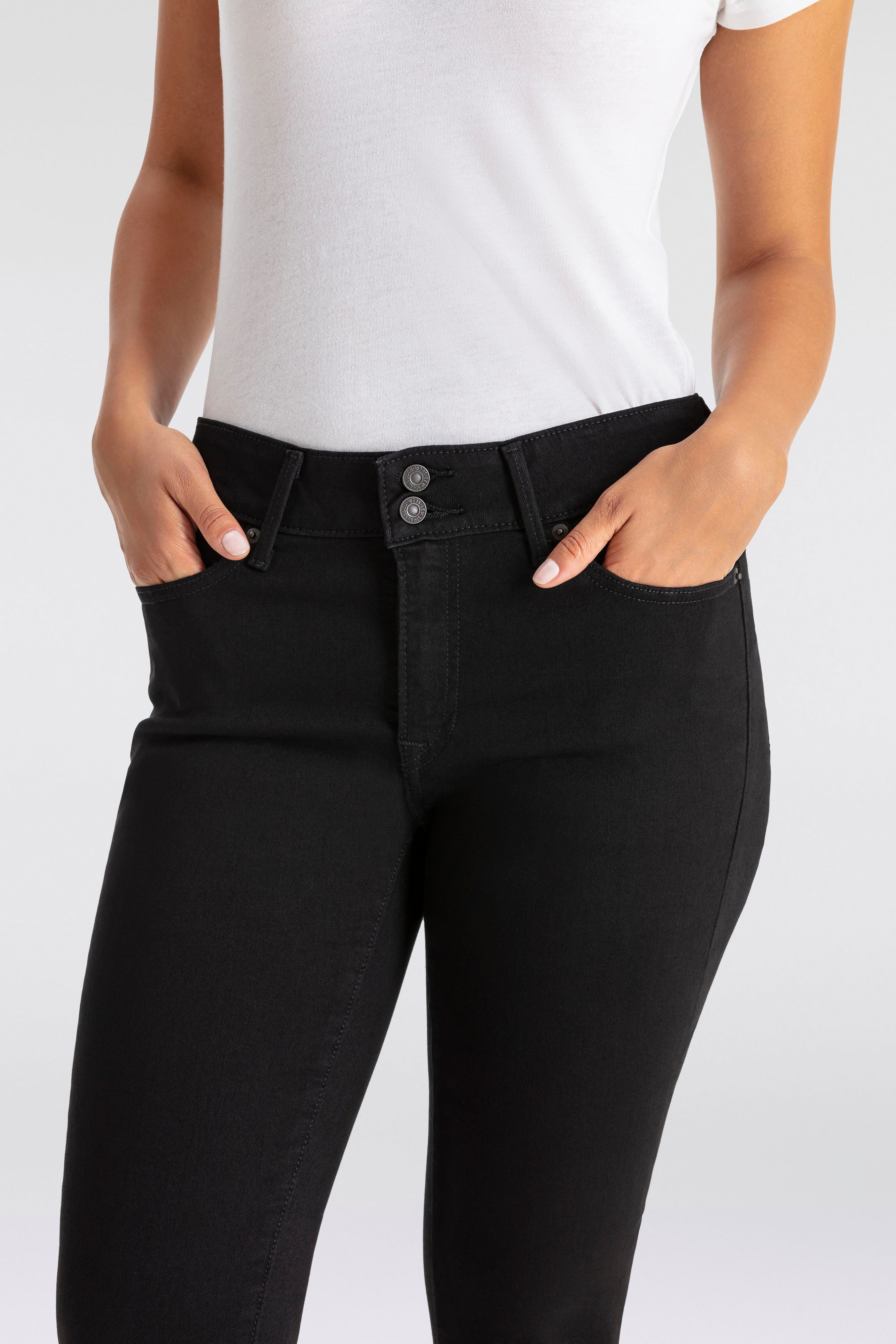 Levi's® Skinny jeans 711 DOUBLE BUTTON