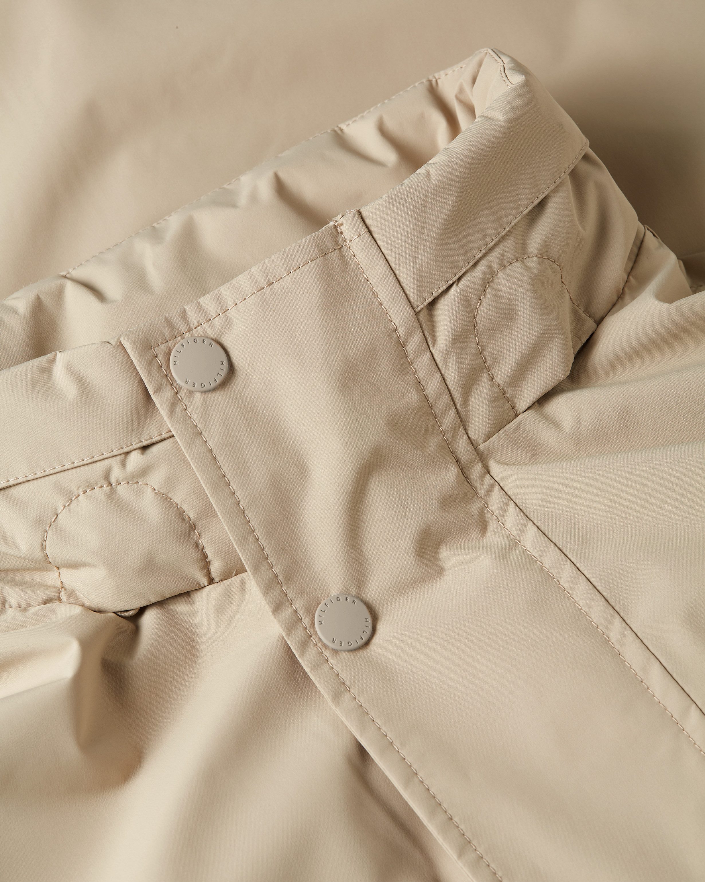 Tommy Hilfiger Field-jacket PACKABLE FIELD JACKET Capuchon op te bergen in de kraag