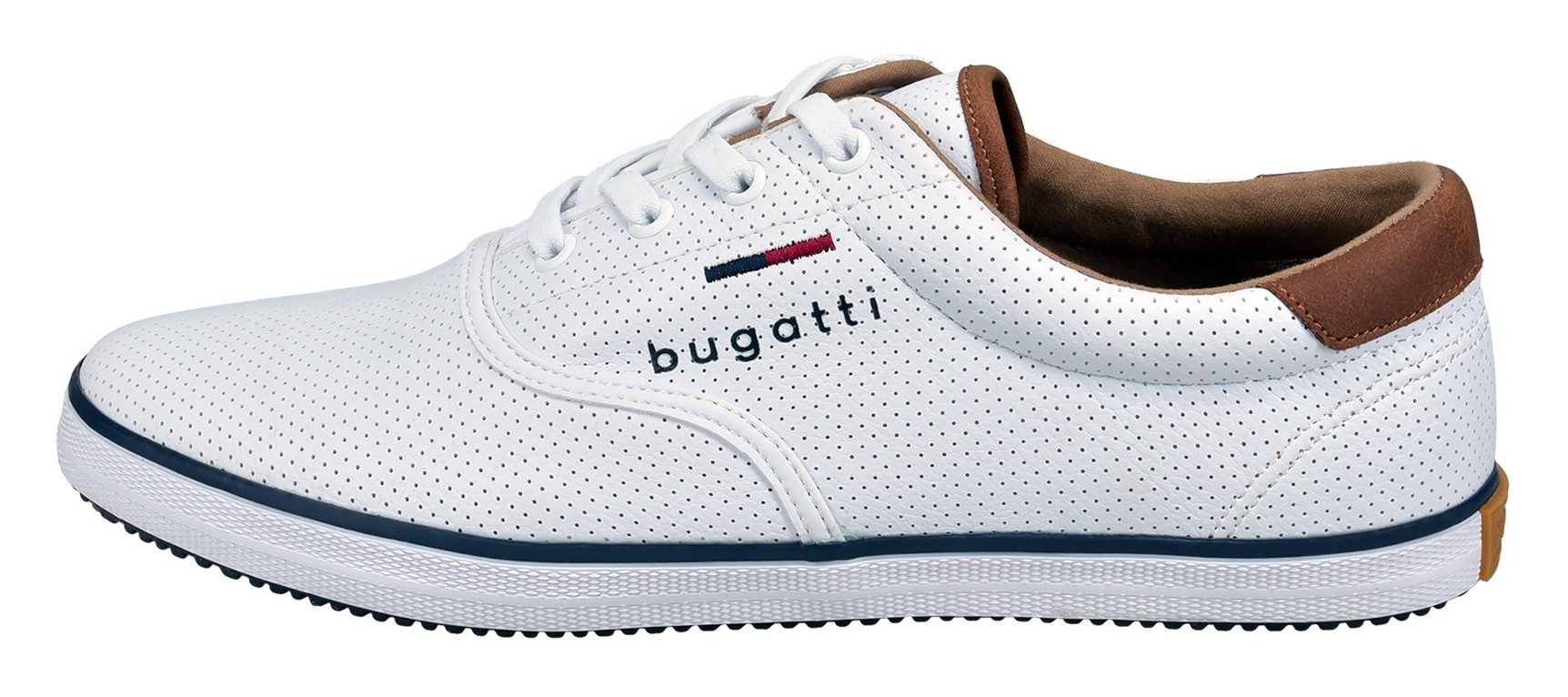 Bugatti Slip-on sneakers , vrijetijdsschoen, slipper, lage schoen met zijlogo