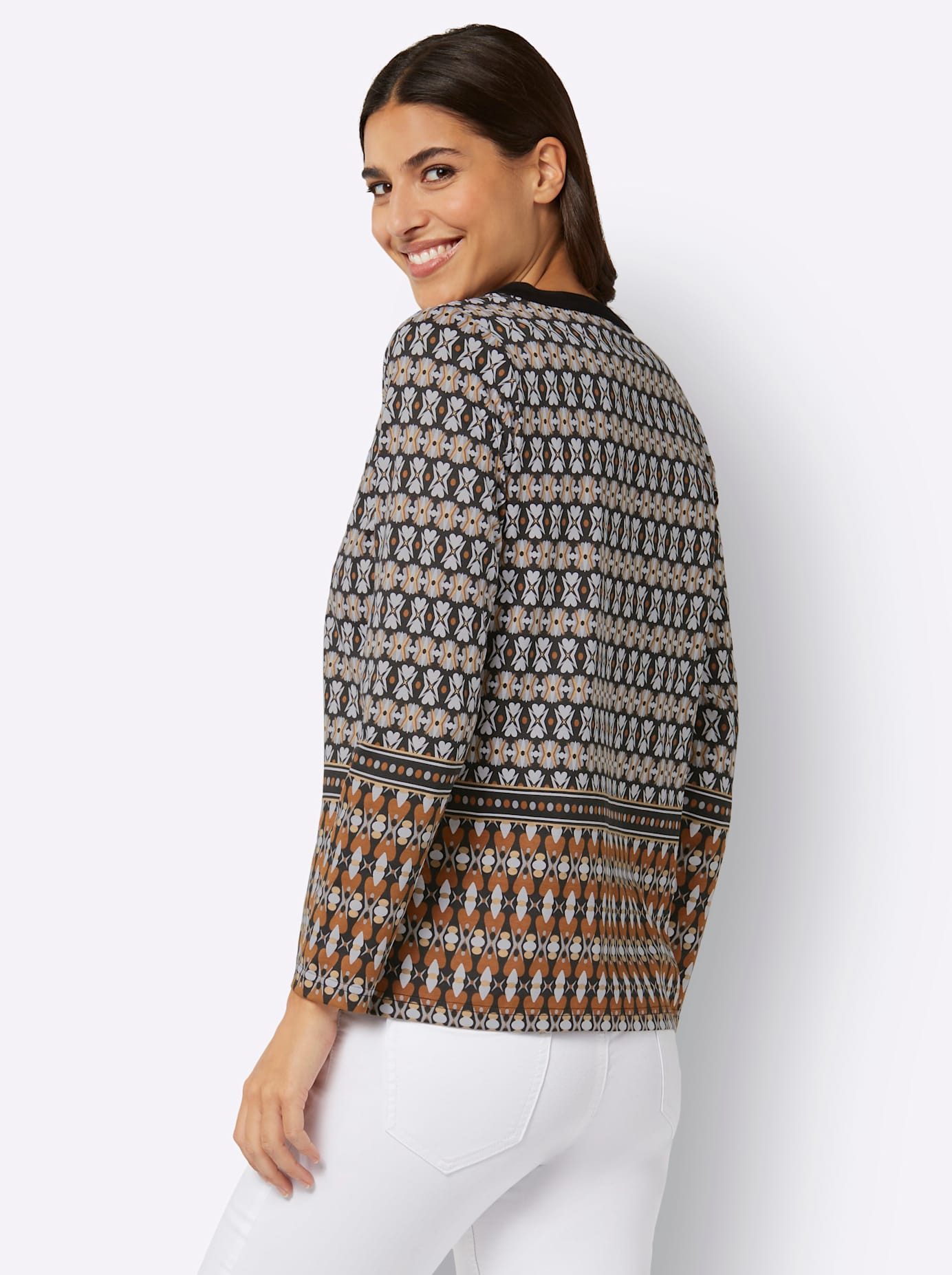 Classic Basics Shirt met lange mouwen (1-delig)