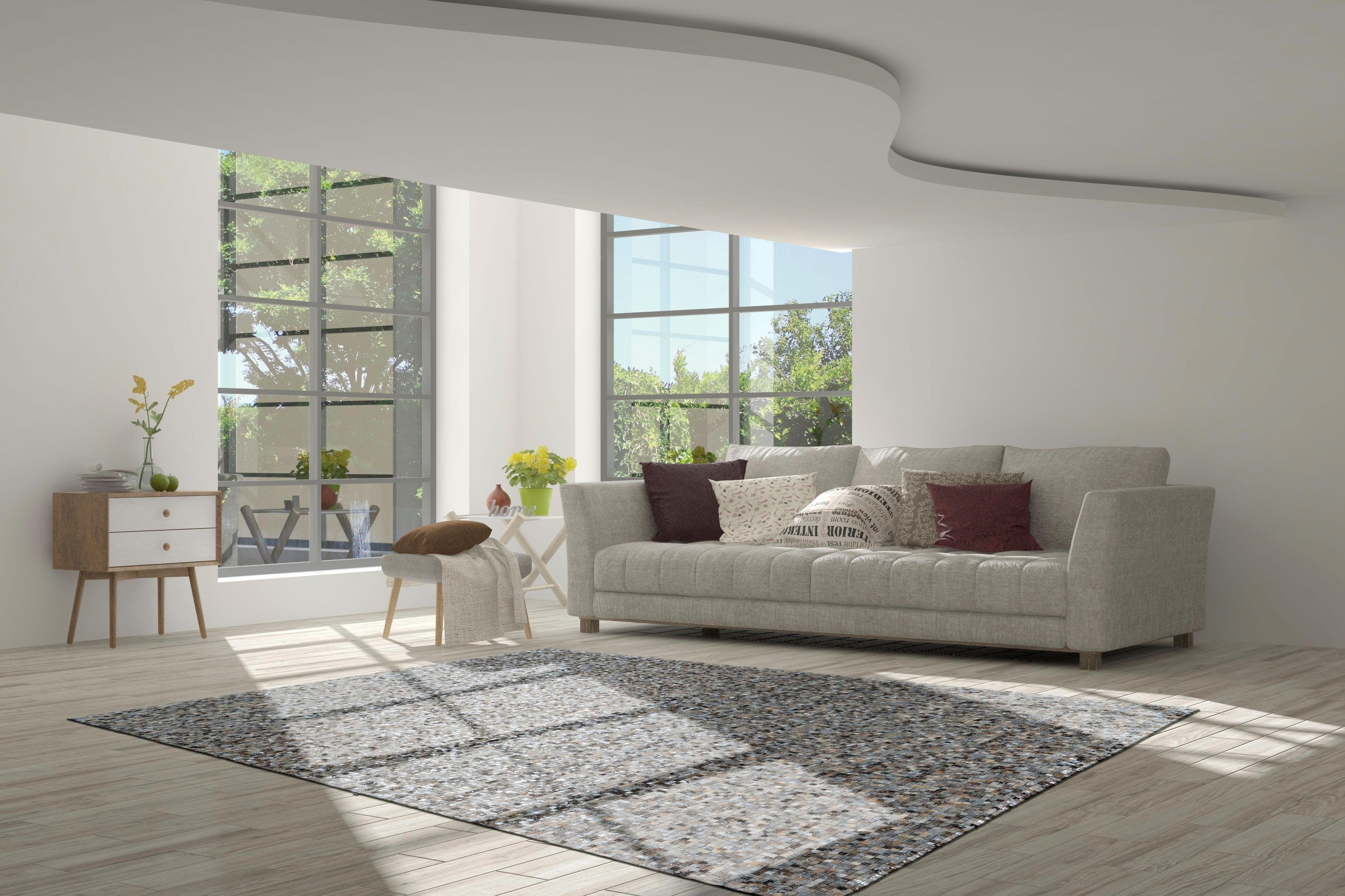 calo-deluxe Vachtvloerkleed Vezzana 615 echte runderhuid, woonkamer