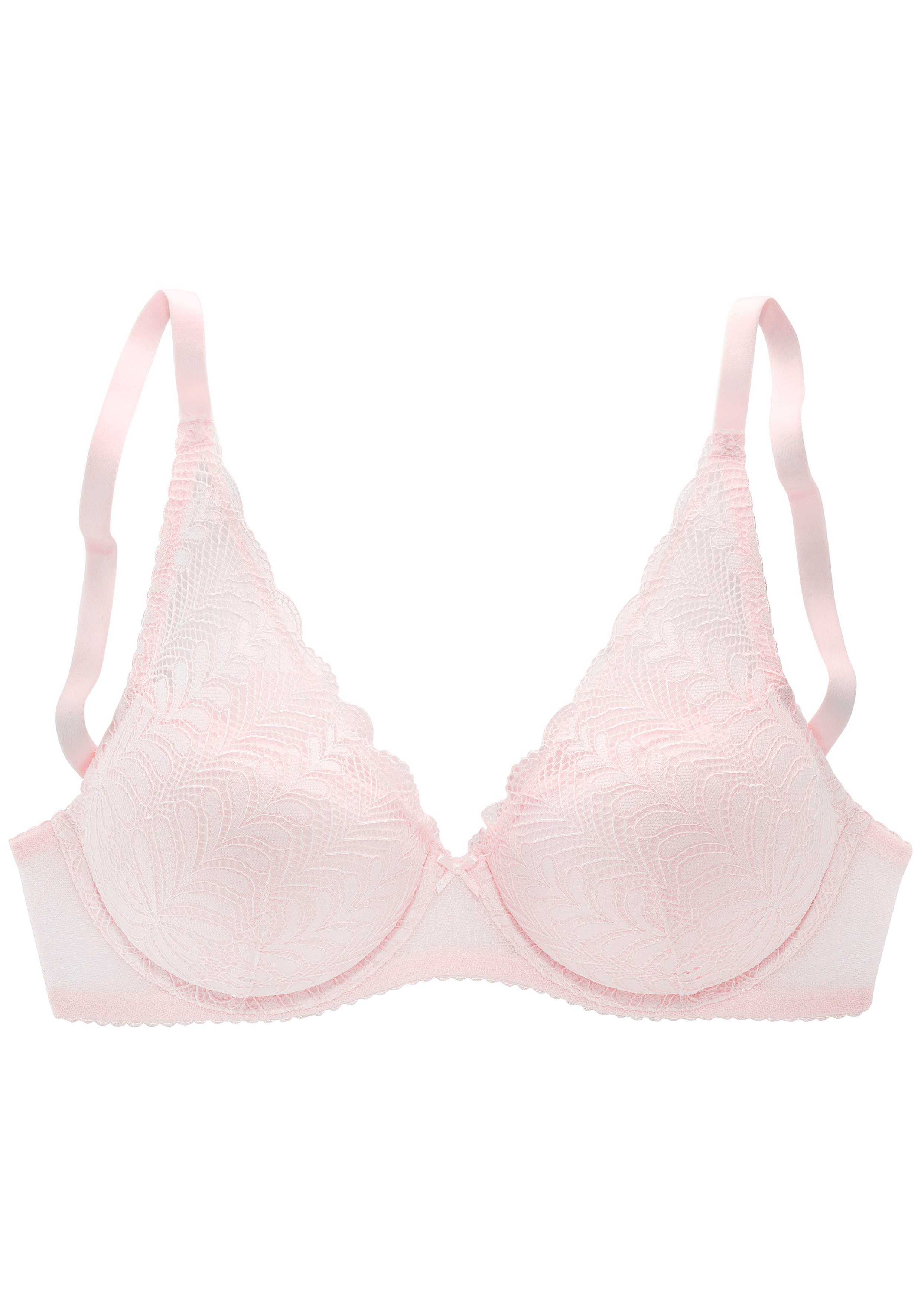 Lascana Bh met steuncups AMIRA met spacer cups en modieuze high-apex vorm, lingerie