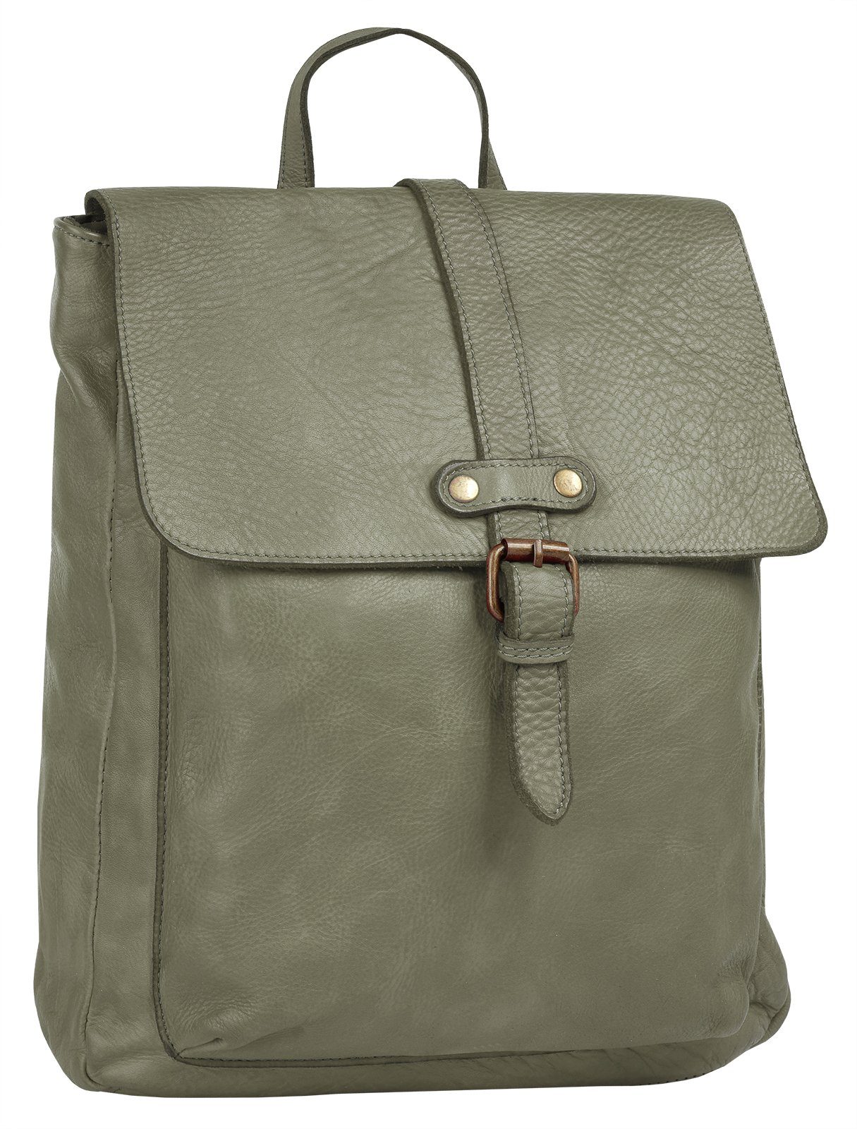 Samantha Look Rugzak echt leer, made in italy