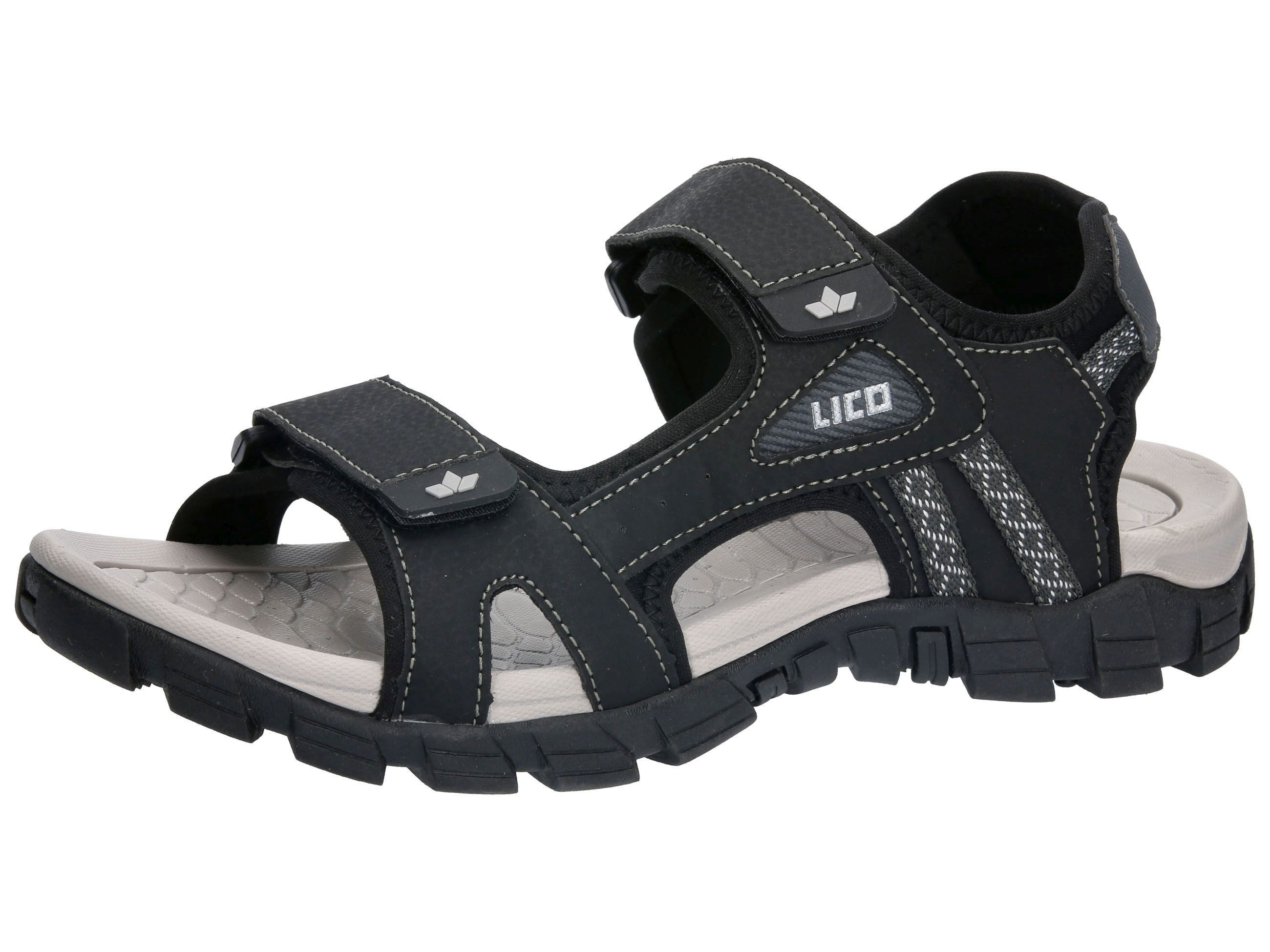 Lico Outdoorsandalen Sandaal Lealman V heren sandalen & slippers maat 45 zwart