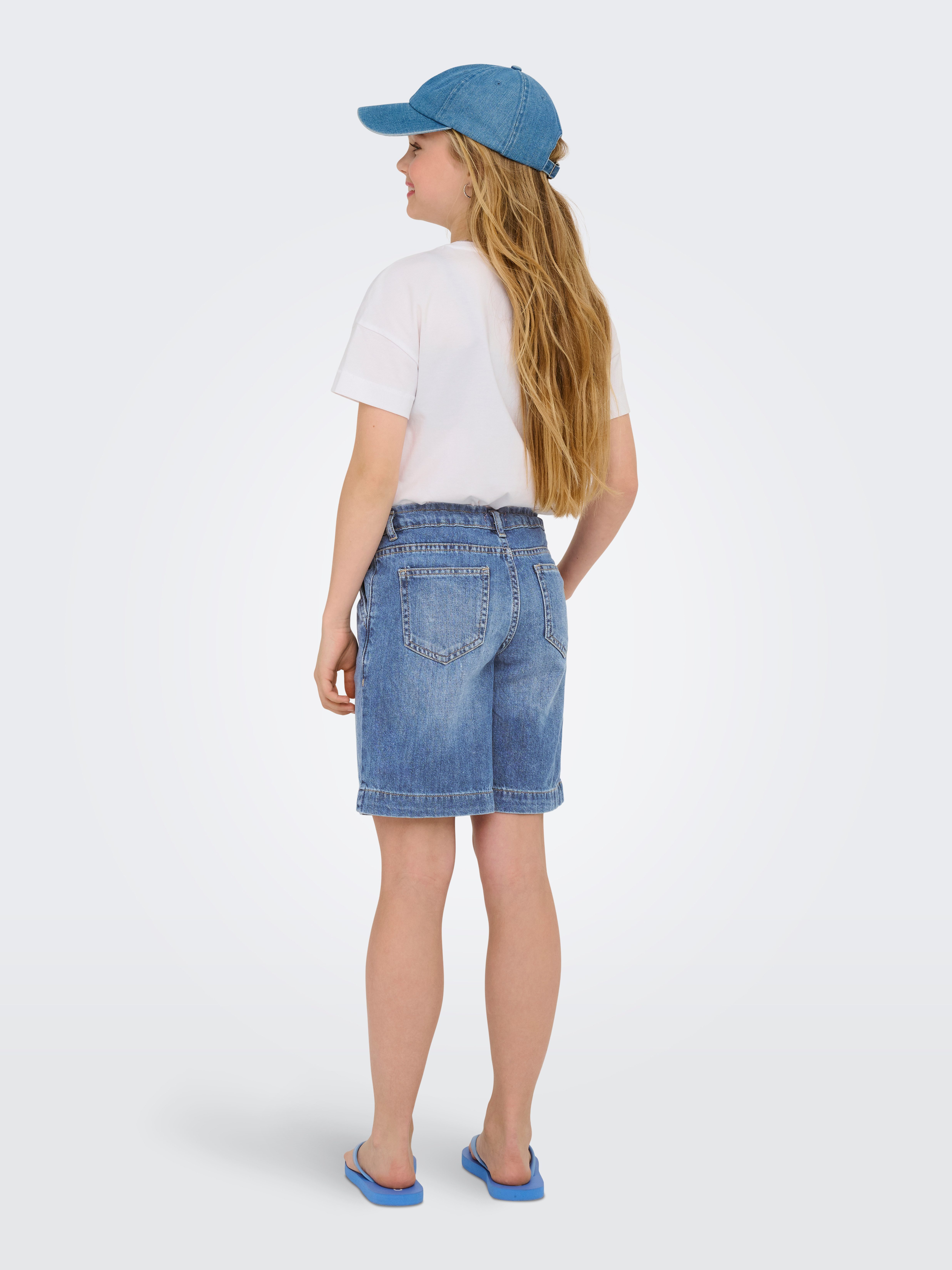 KIDS ONLY Jeansshort KOGCOMET WIDE LONG SHORTS DNM DIA NOOS