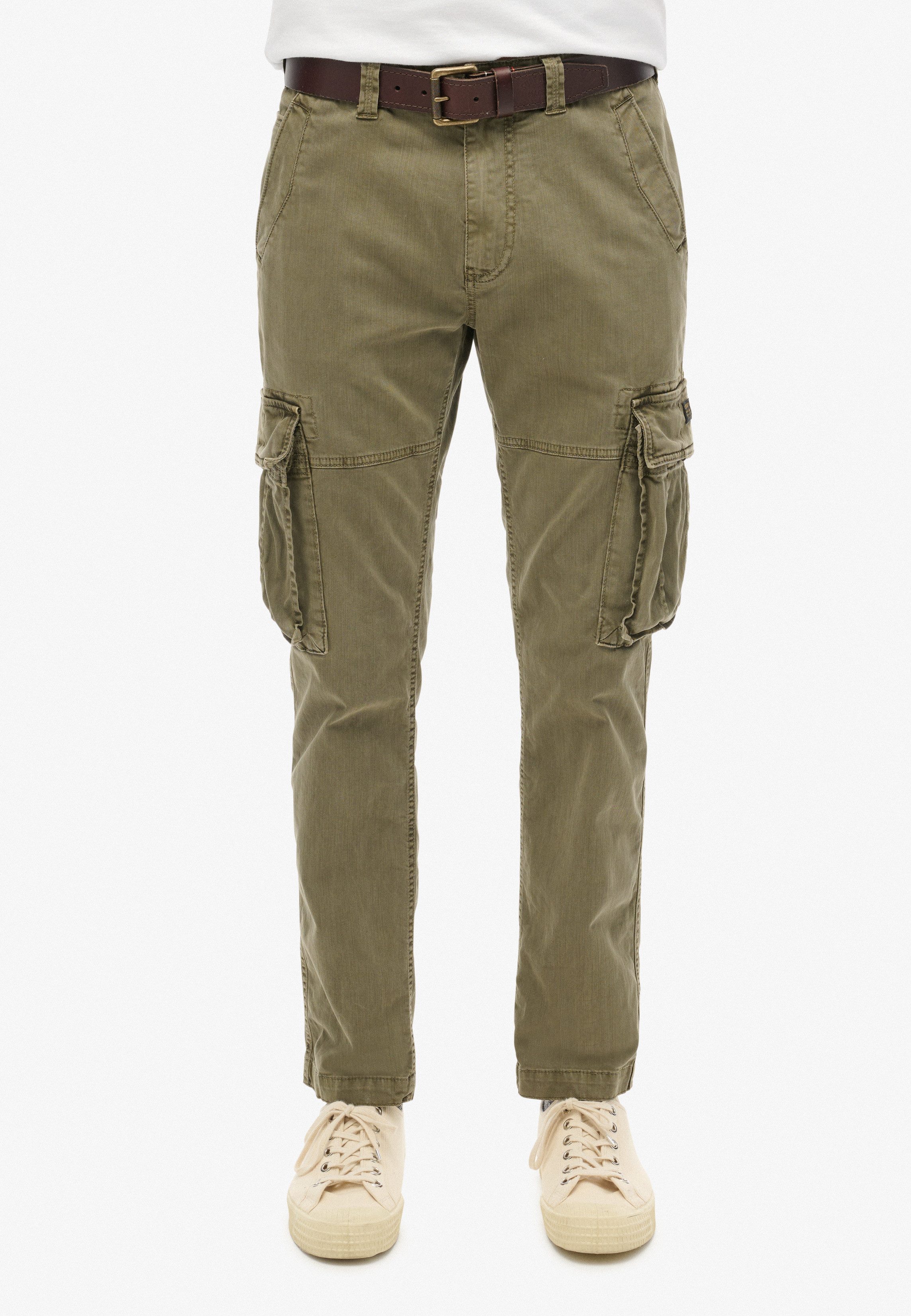 Superdry Cargobroek CORE CARGO PANT heren cargobroeken maat 31 groen
