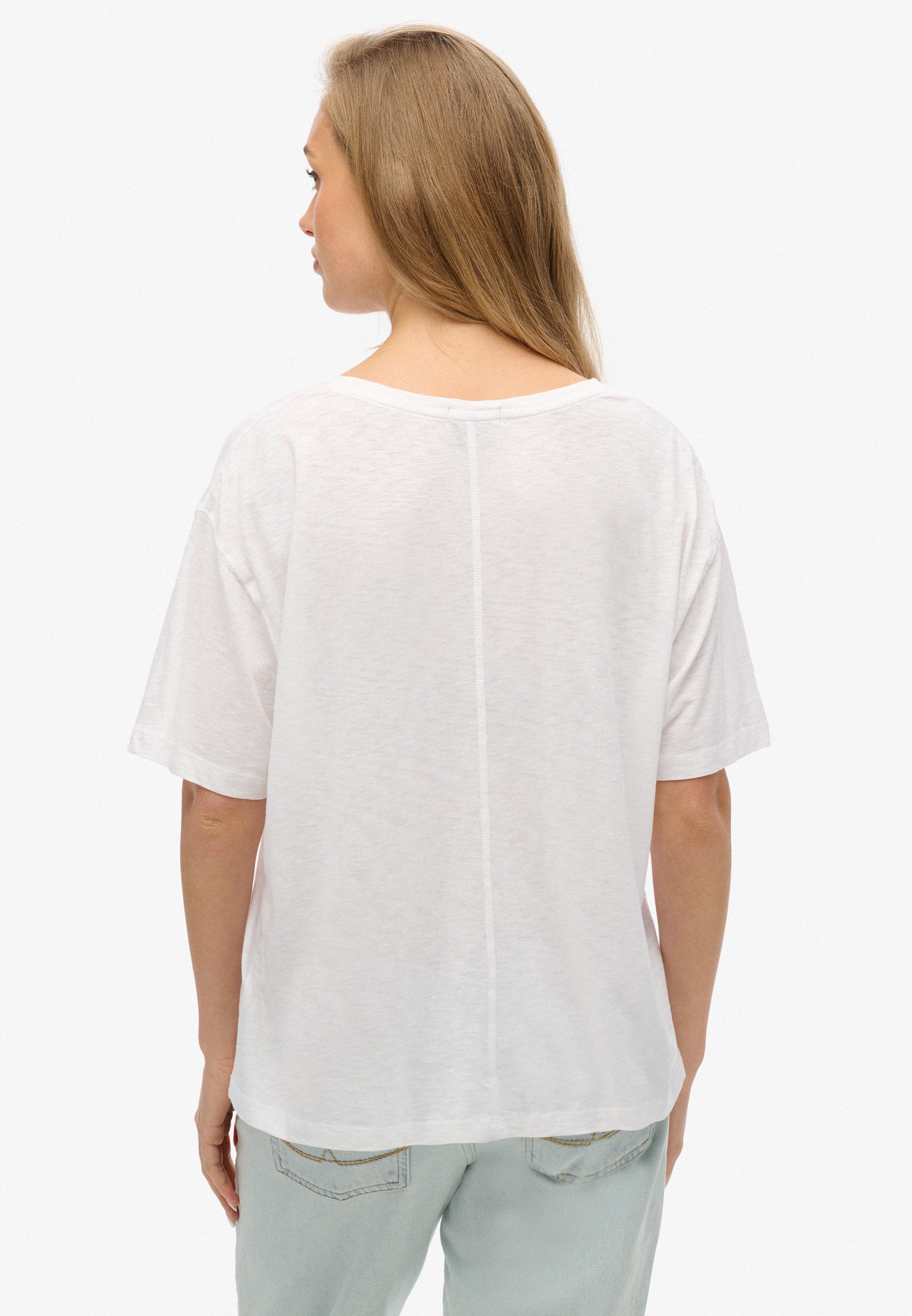 Superdry T-shirt STUDIOS DROPPED SHOULDER TEE