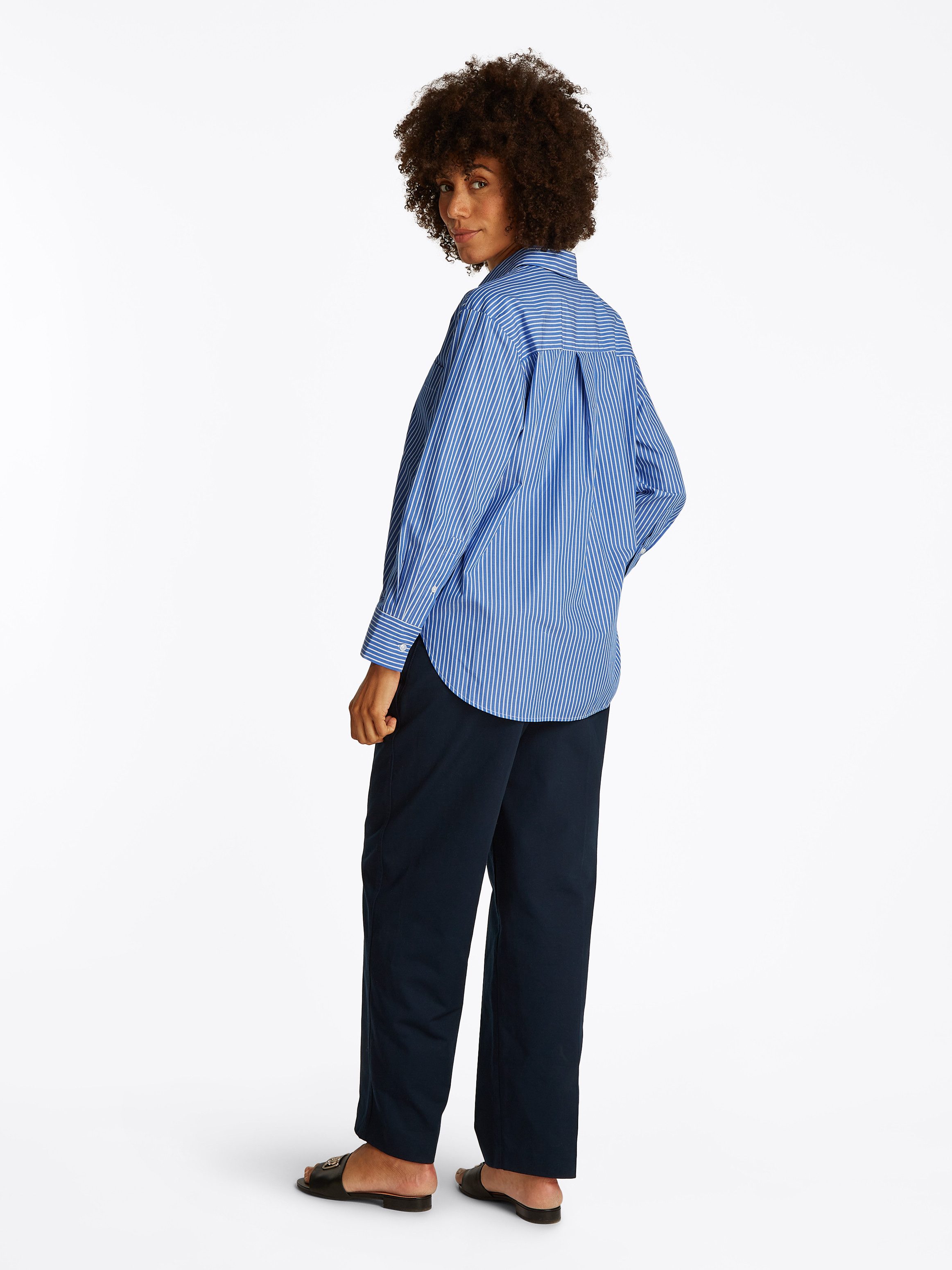 Tommy Hilfiger Overhemdblouse ESS POPLIN EASY FIT SHIRT
