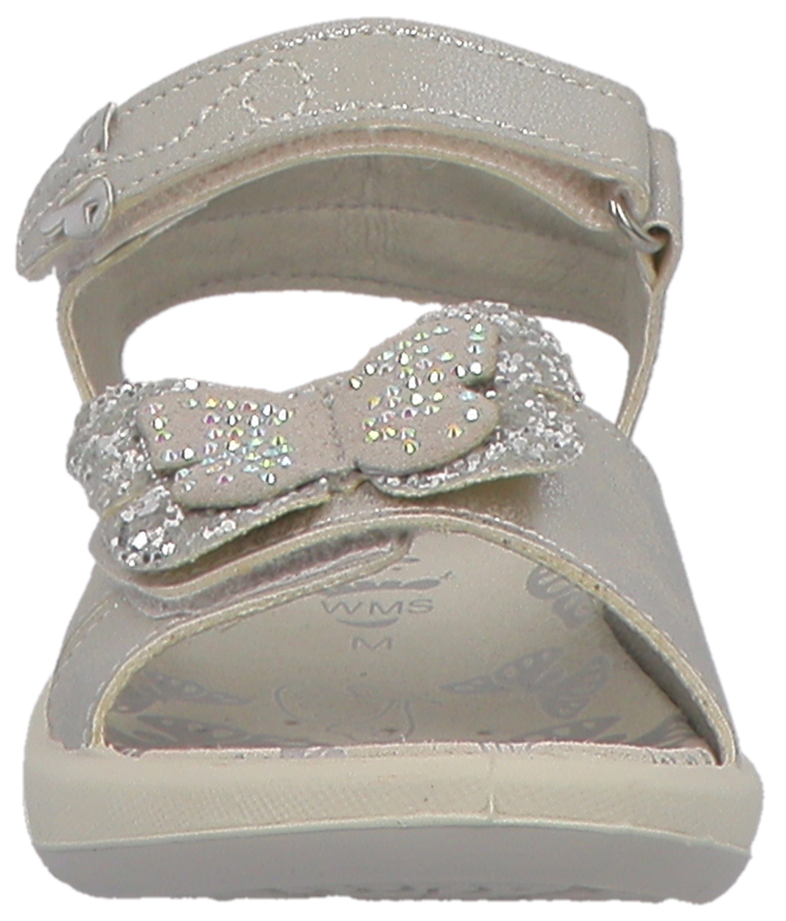 Lurchi Sandalen Farfalla , klittenbandschoenen, met strassstenen, maat sjabloon te downloaden
