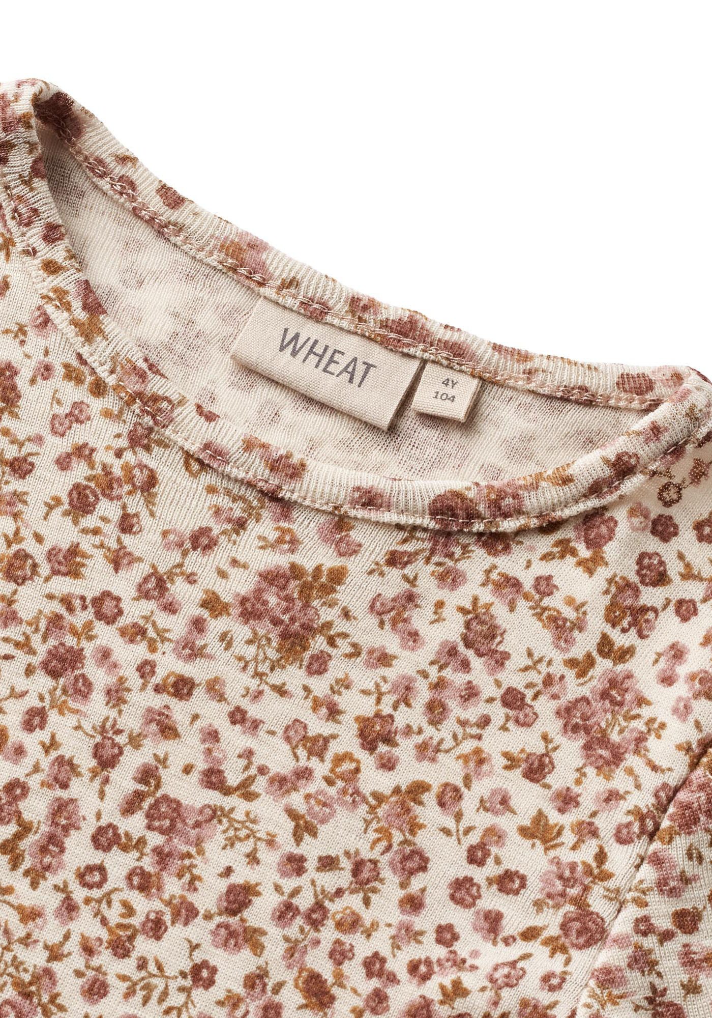 WHEAT Shirt met lange mouwen Wool T-Shirt L/S Alfie