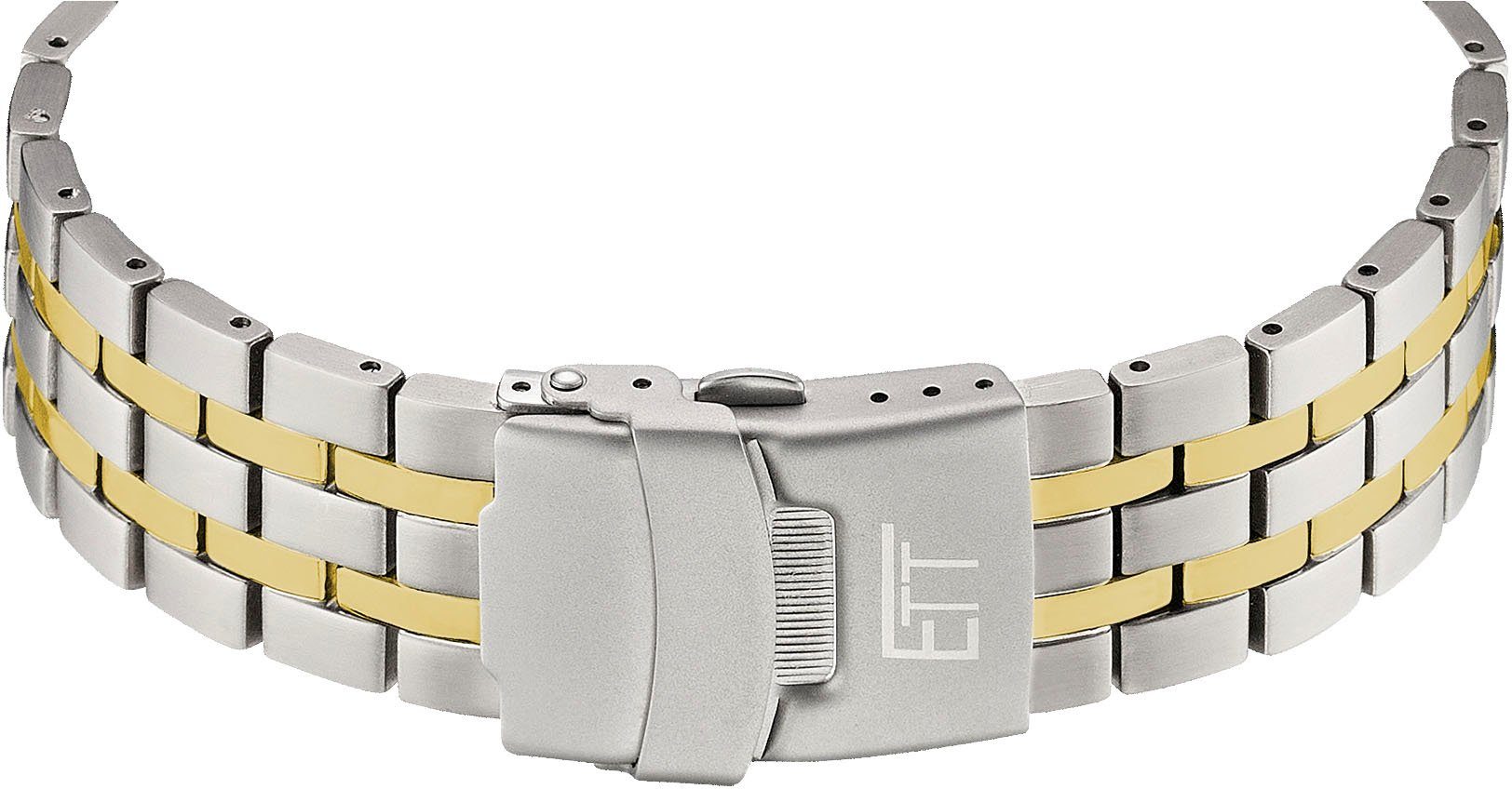 ETT Radiografische chronograaf Professional World Timer Polshorloge, herenhorloge, solar, titanium, datum, stopwatchfunctie