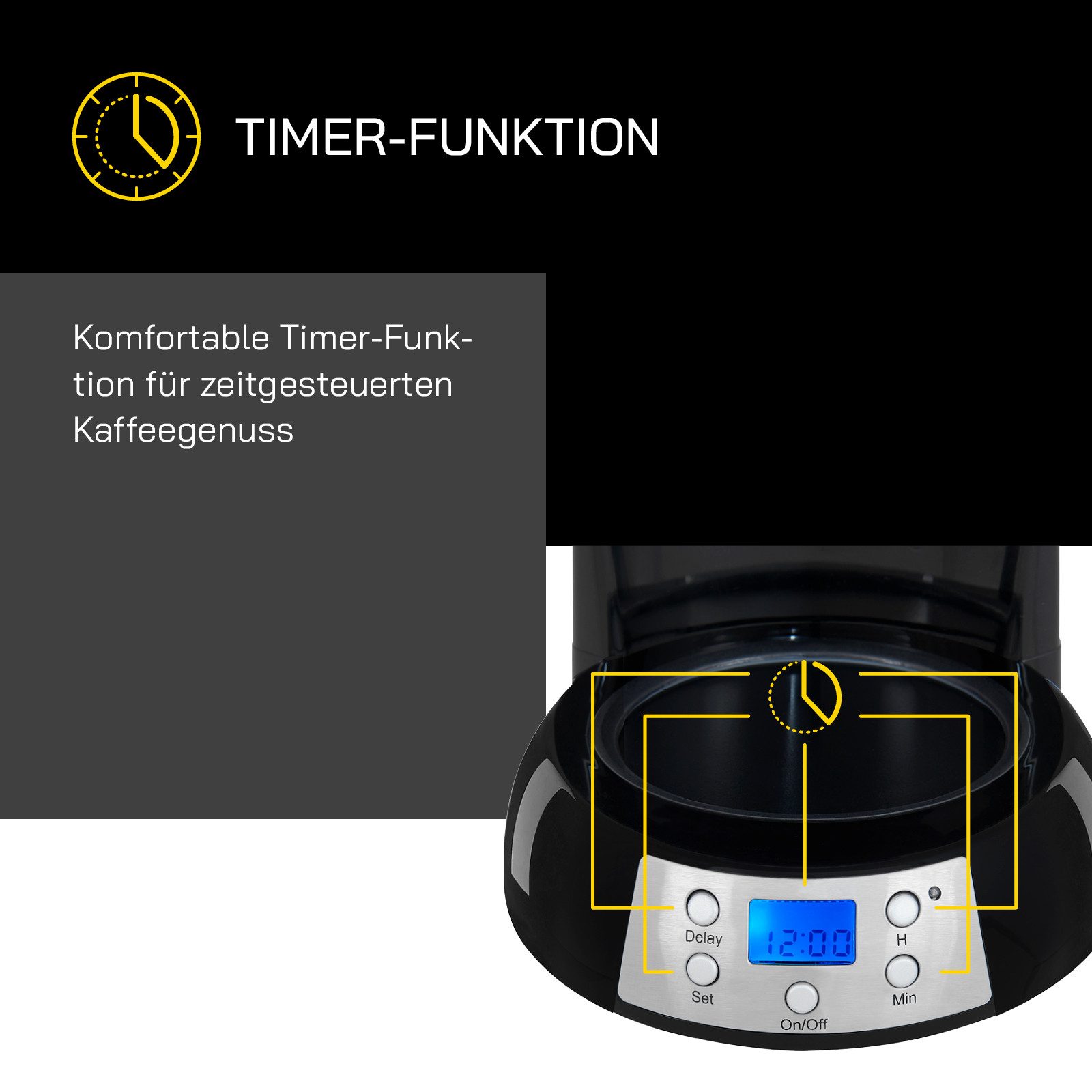 Gutfels Filterkoffieapparaat COFFEE 3300 C