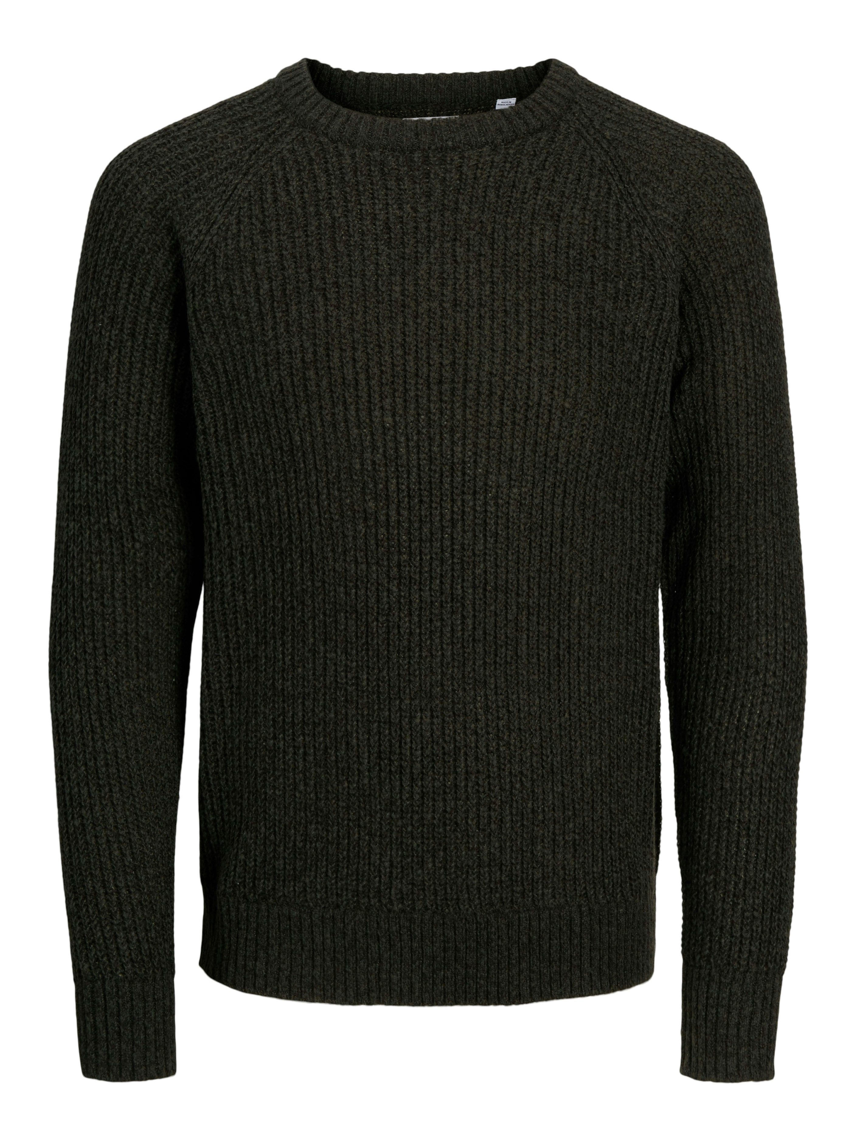 Jack & Jones PlusSize Trui met ronde hals JJJONES KNIT CREW NECK PLS