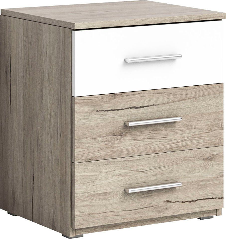 INOSIGN Nachtkastje Beta breedte 46 cm, moderne nachtkast nachtkastjes maat 46x41x55 cm beige