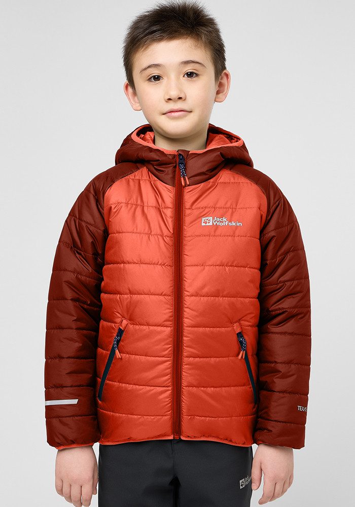 Jack Wolfskin Outdoorjack ZENON JACKET K kinderen jassen maat 164 oranje
