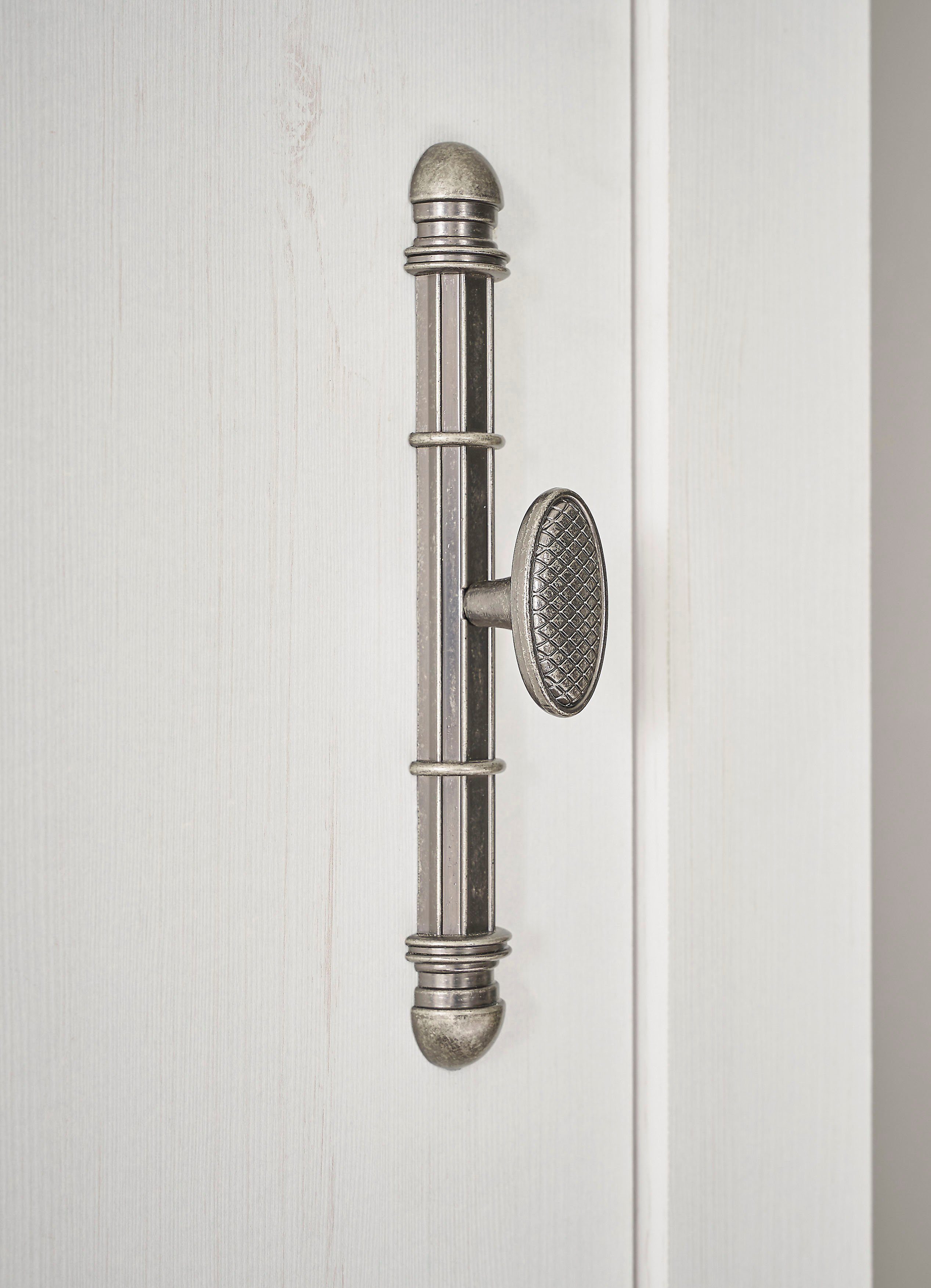 Home affaire Wandmeubel Ravenna in romantische landelijke stijl, grepen van metaal, soft-closefunctie (4-delig)