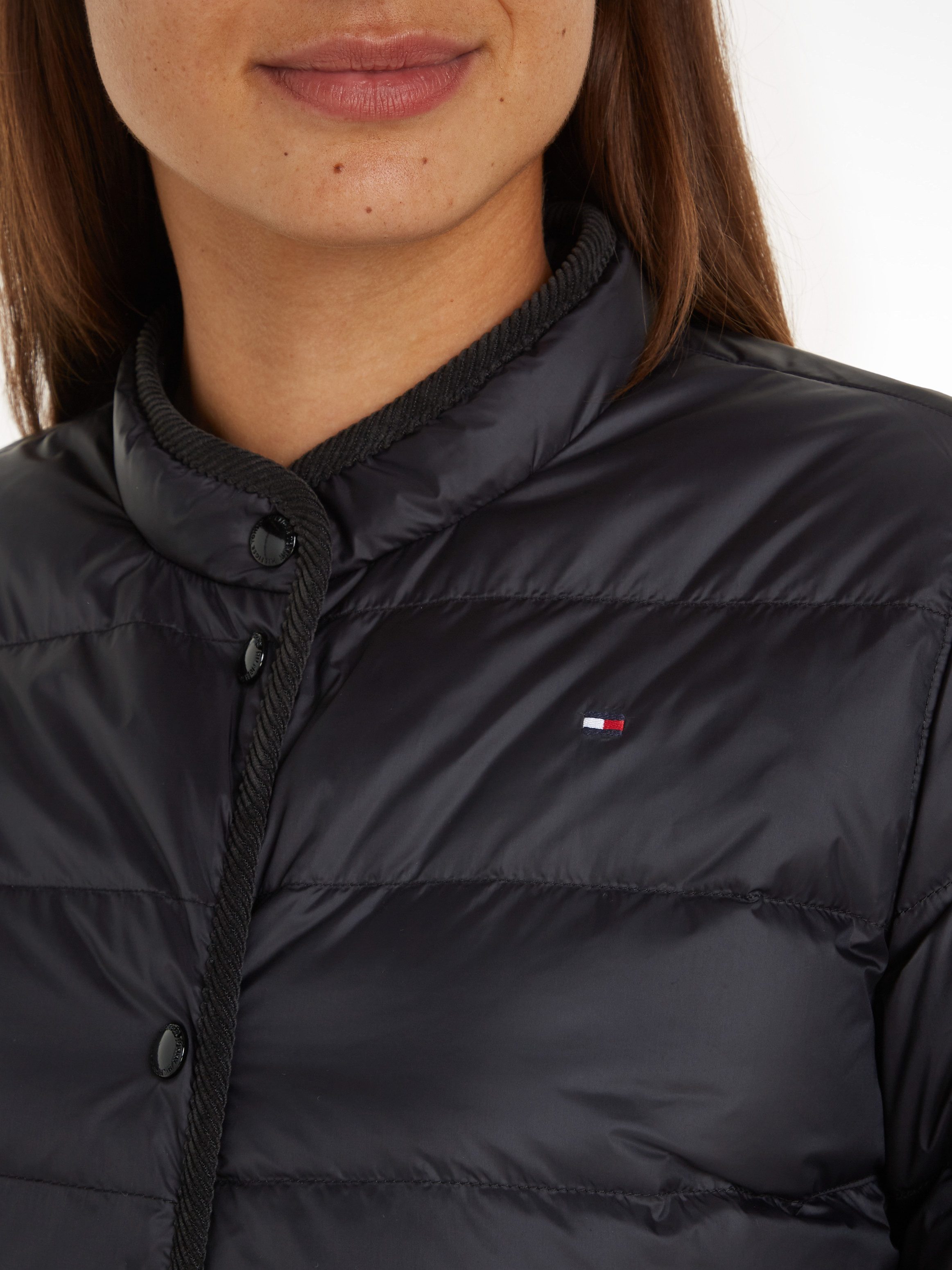 Tommy Hilfiger Gewatteerde jas LW DOWN COLLARLESS JACKET