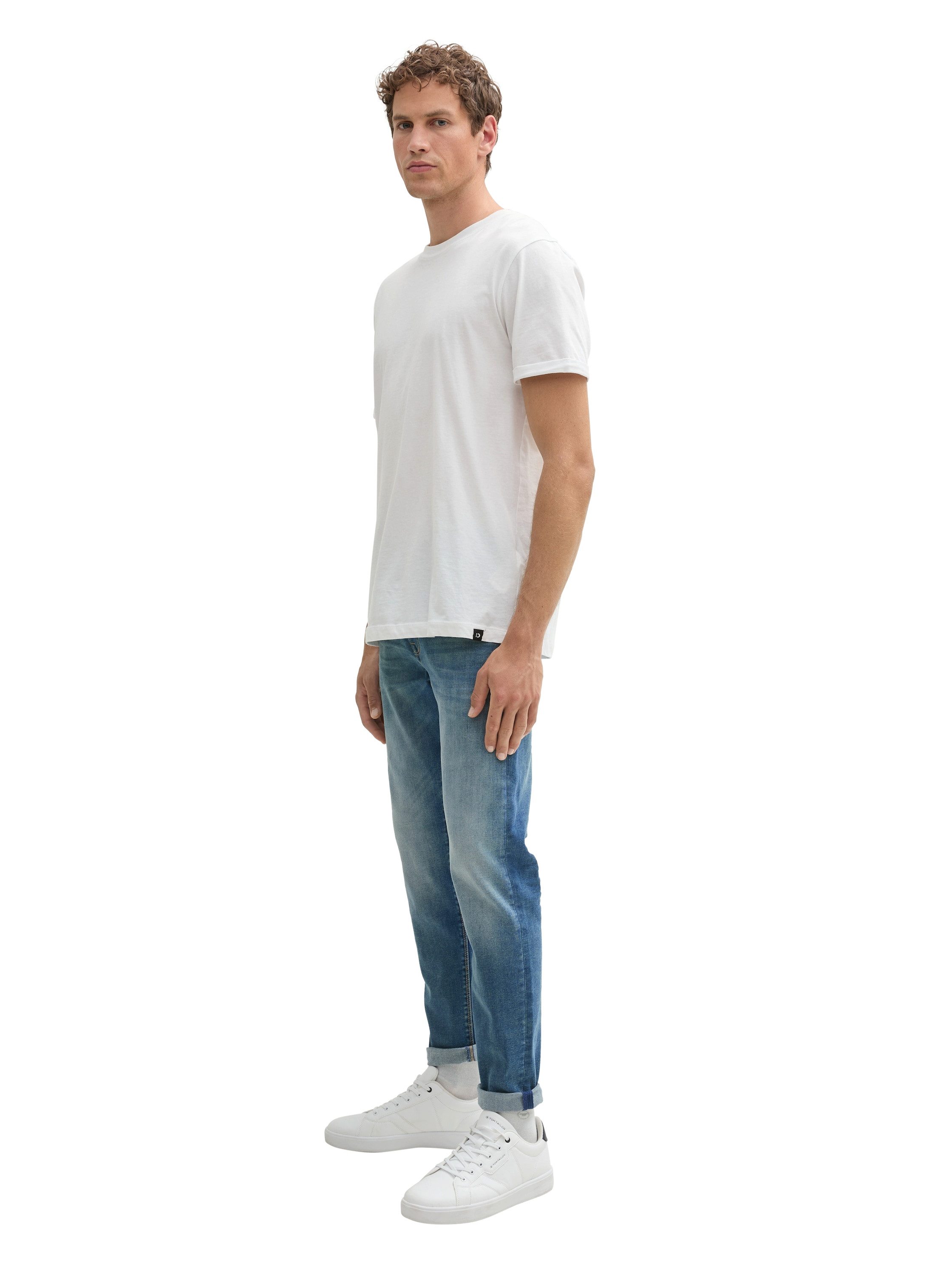 Tom Tailor Denim Slim fit jeans in five-pocketsstijl