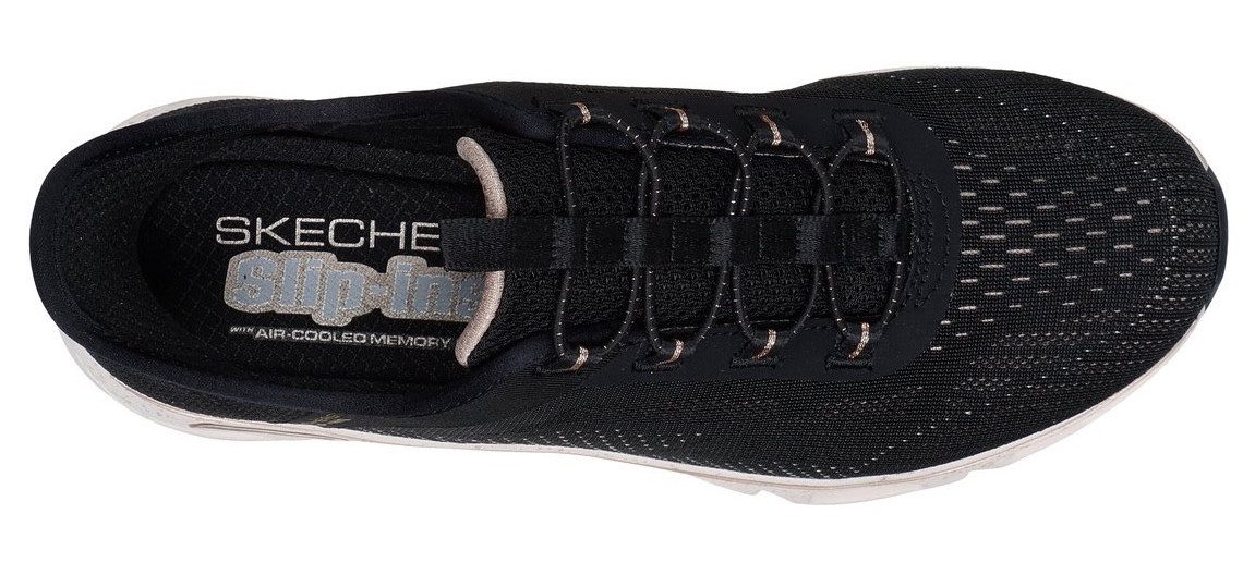 Skechers Slip-on sneakers GLIDE-STEP GRATIFY-PACE , instapschoen, comfortabele schoen met elastische veters
