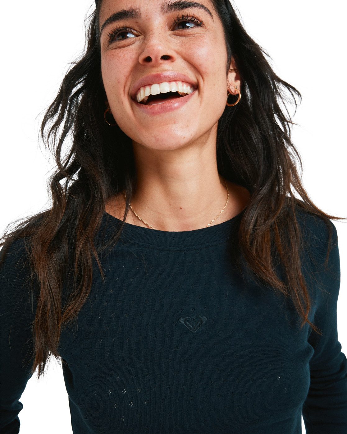 Roxy Shirt met lange mouwen Time Off Pointelle