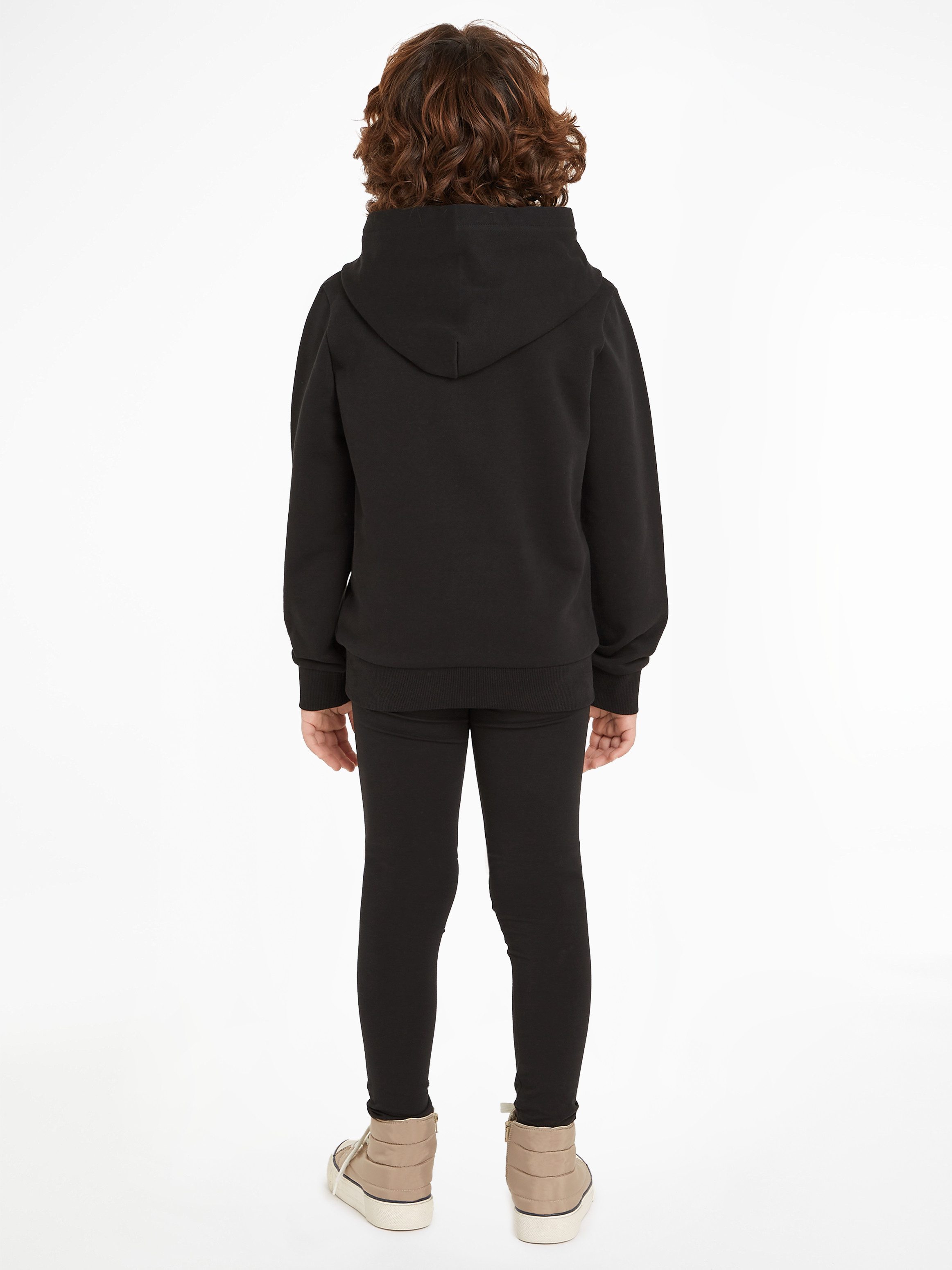 Calvin Klein Shirt met lange mouwen & legging INST.LOGO RLX.HOODIE LEGGING SET