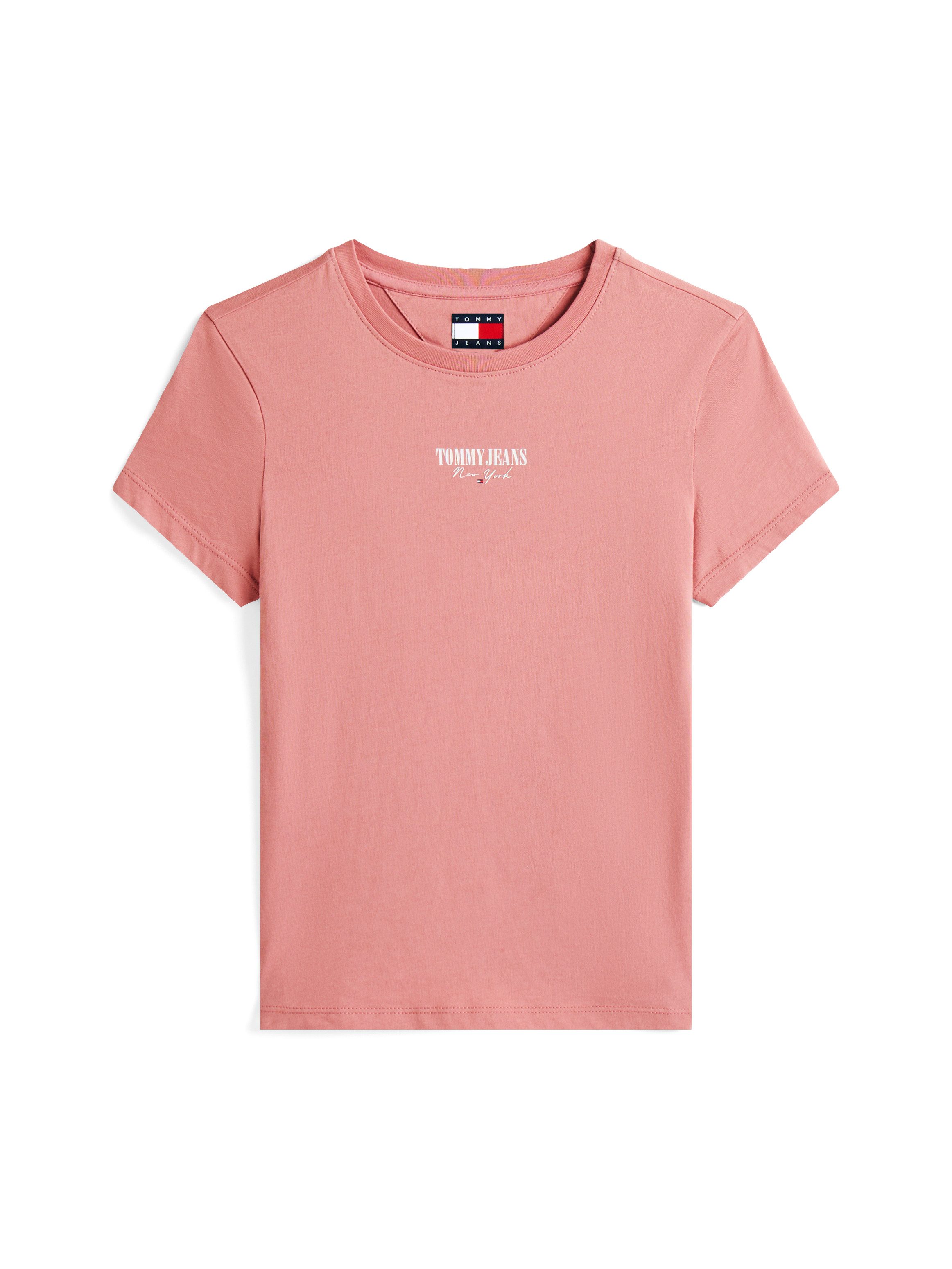 TOMMY JEANS Shirt met korte mouwen TJW SLIM ESSENTIAL LOGO2 TEE EXT