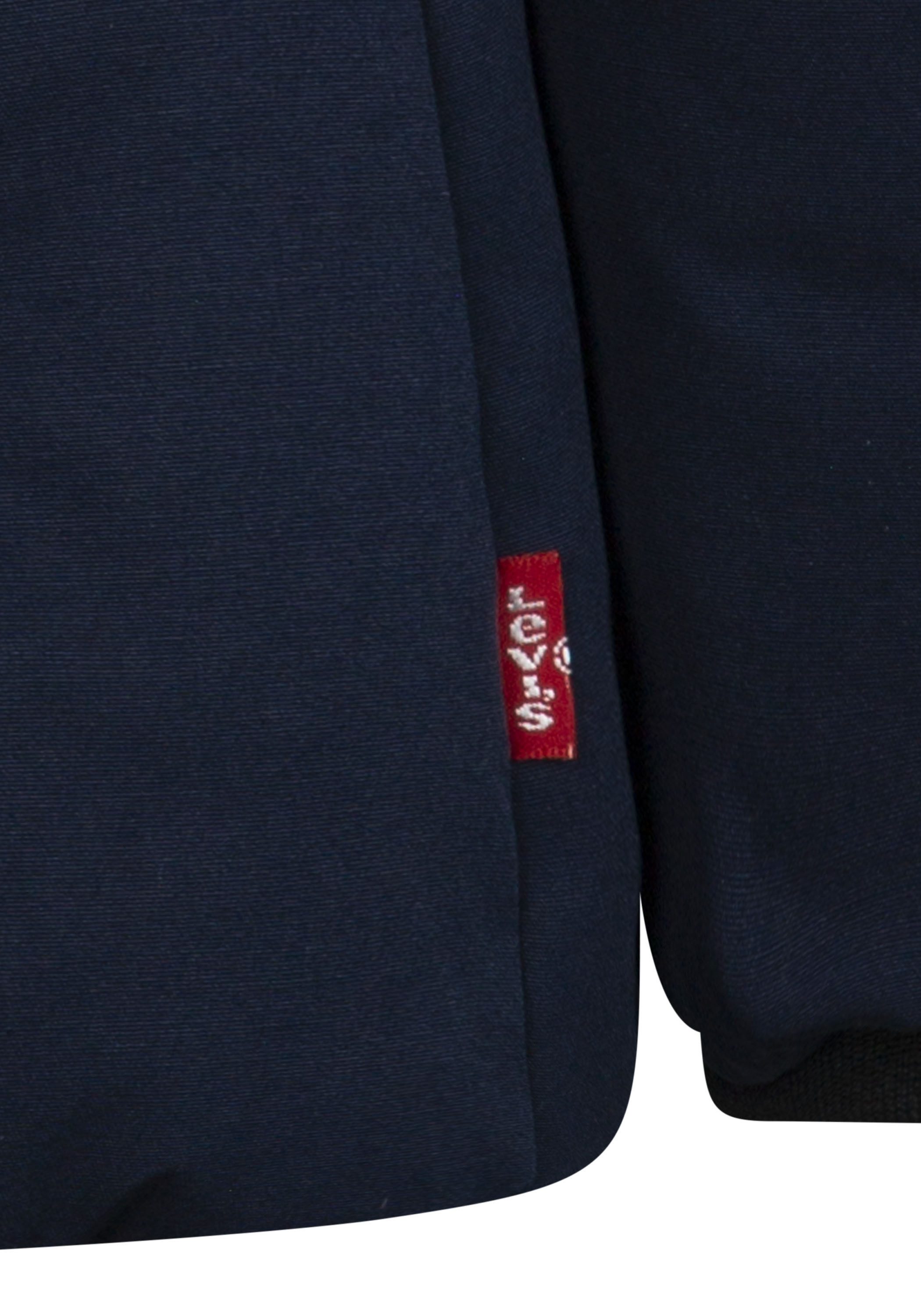Levi's Kidswear Winterjack LVG MIX MEDIA THIGH LENGTH PUF met afneembare capuchon voor meisjes