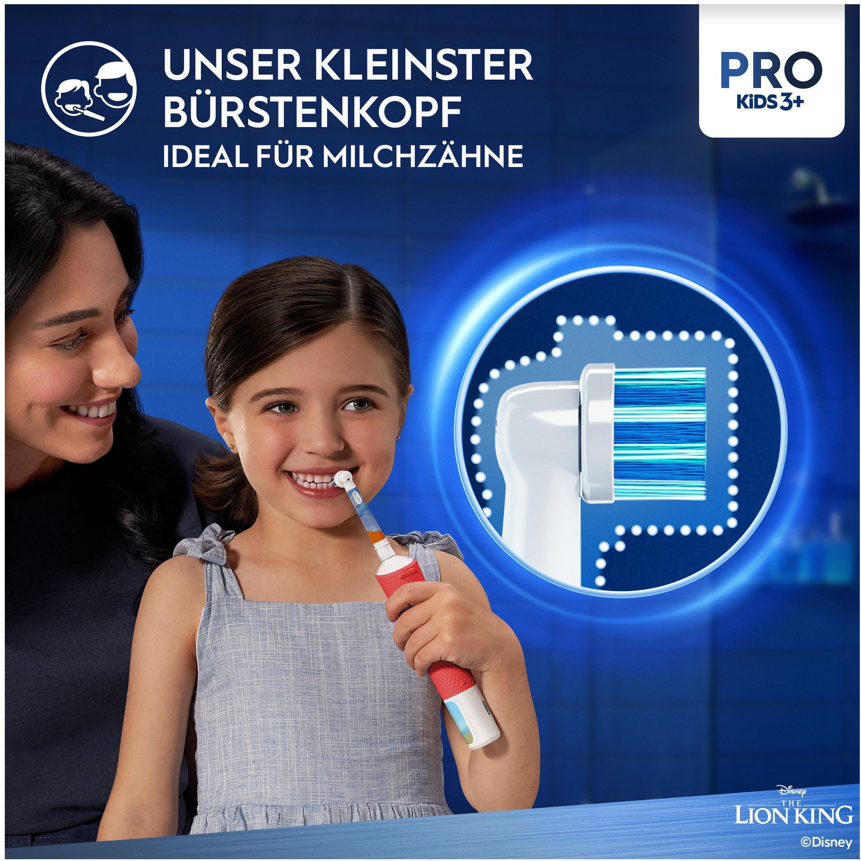 Oral B Elektrische kindertandenborstel Pro Kids De Leeuwenkoning