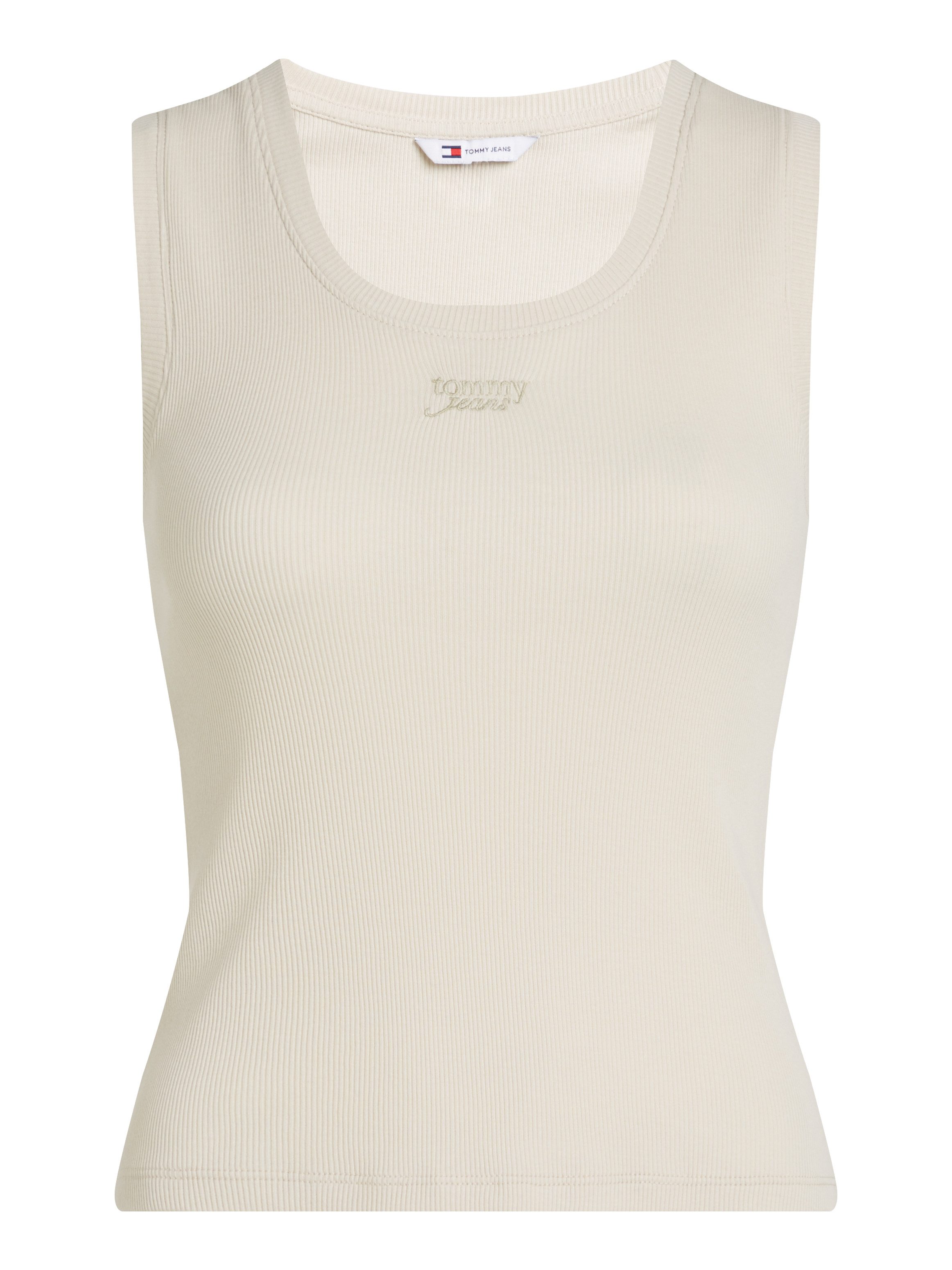 TOMMY JEANS Tanktop TJW SLIM SCRIPT RIB TANK TOP