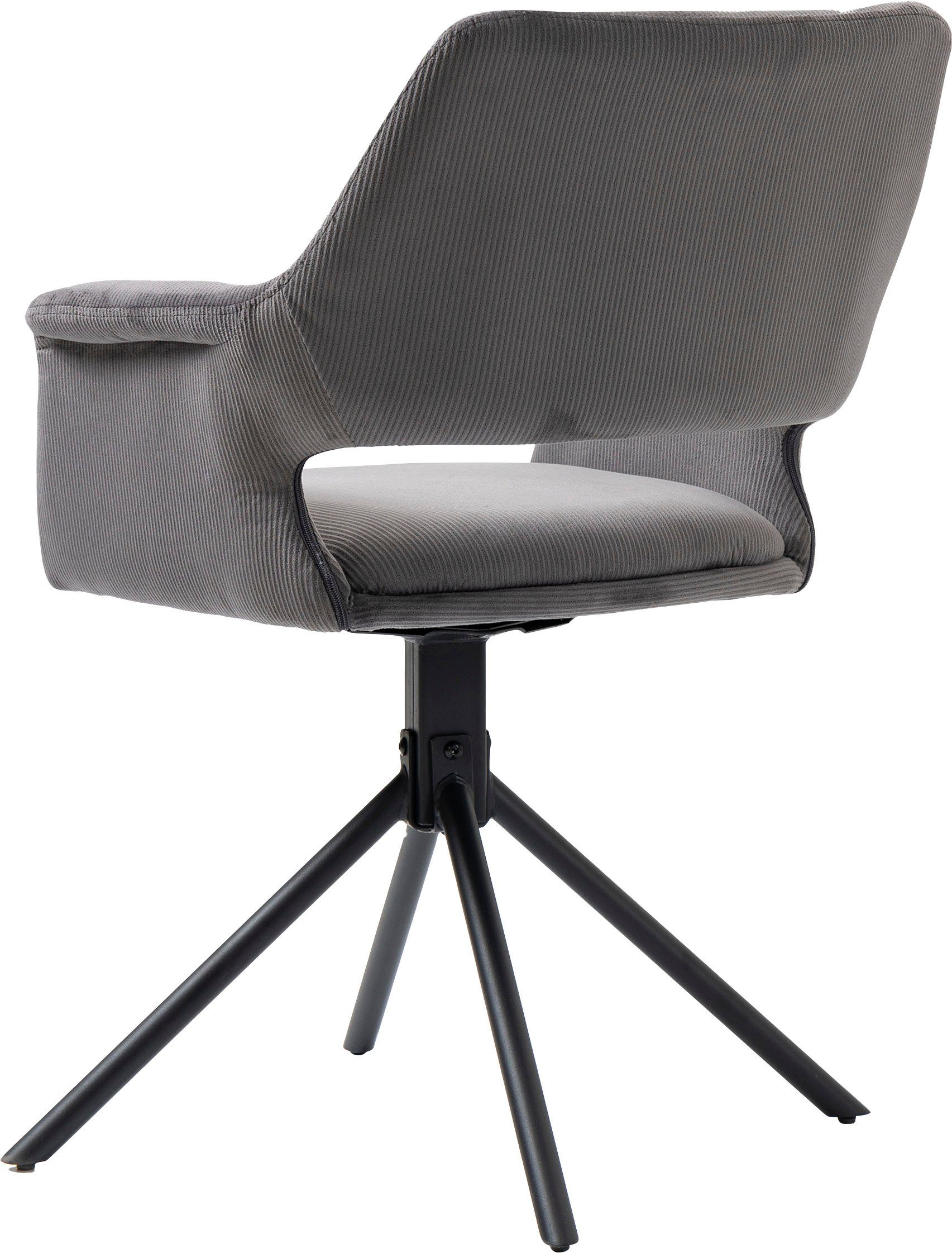 byLIVING Eetkamerstoel Elenore 360° draaibaar (set, 2 stuks)