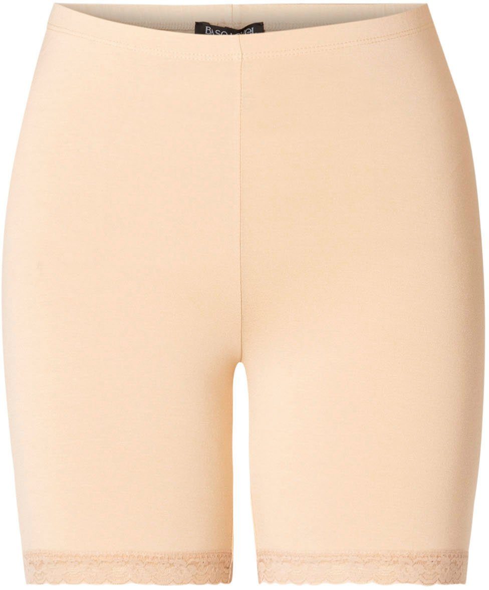 Base Level Fietsbroekje Keilani met kanten rand (set, 2-delig)