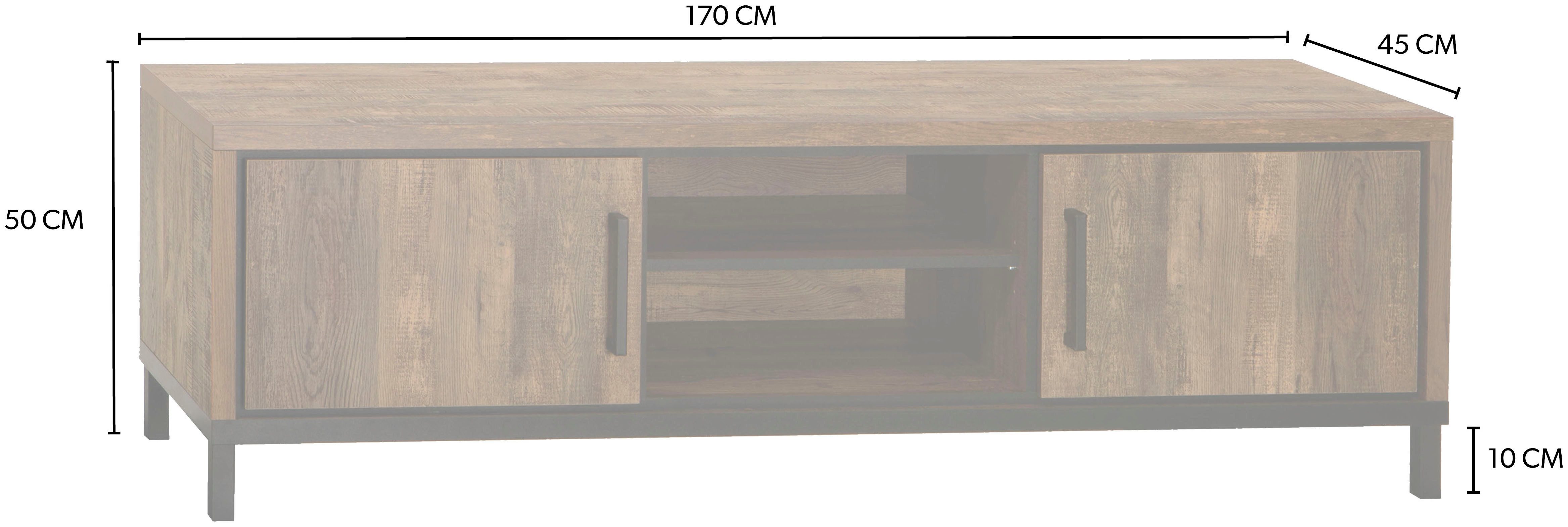 OMG Design Tv-kast Vasto Lowboard met soft-close, in twee breedtes