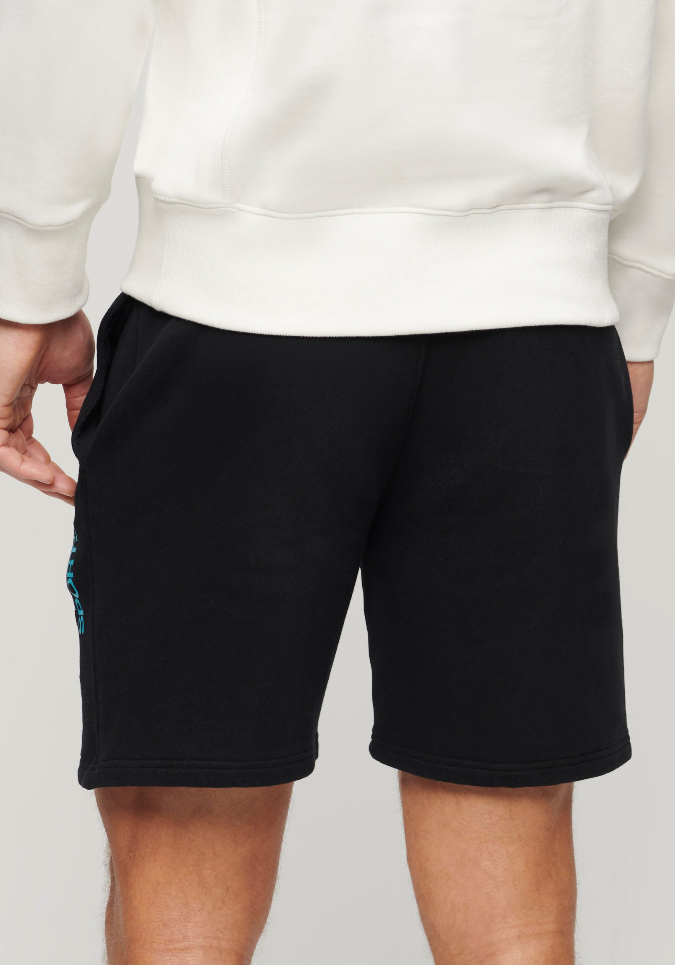 Superdry Joggingbroek SD-SPORTSWEAR LOGO LOOSE SHORT