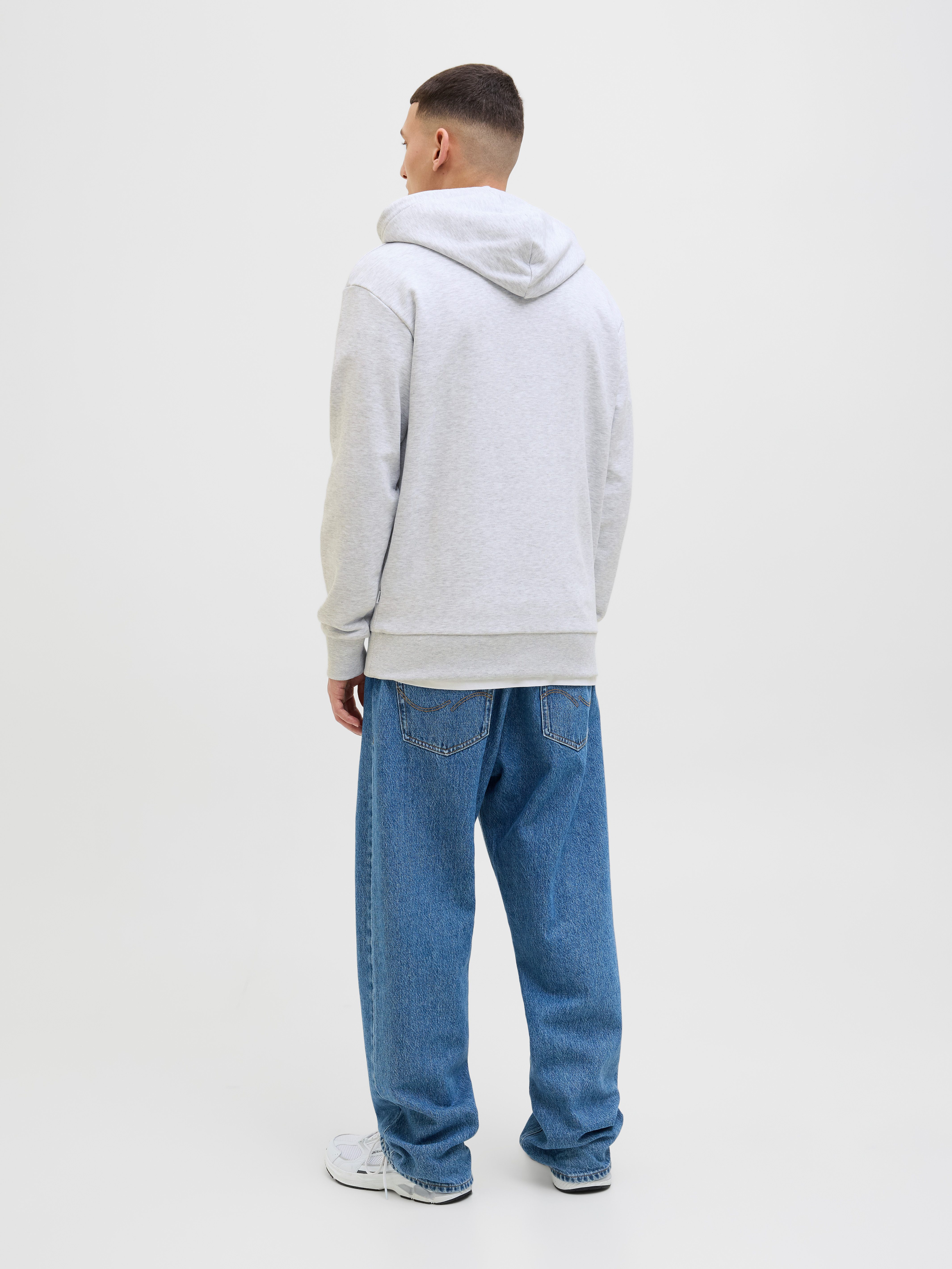 Jack & Jones Hoodie JJEBRYAN CORP LOGO SWEAT HOOD NOOS