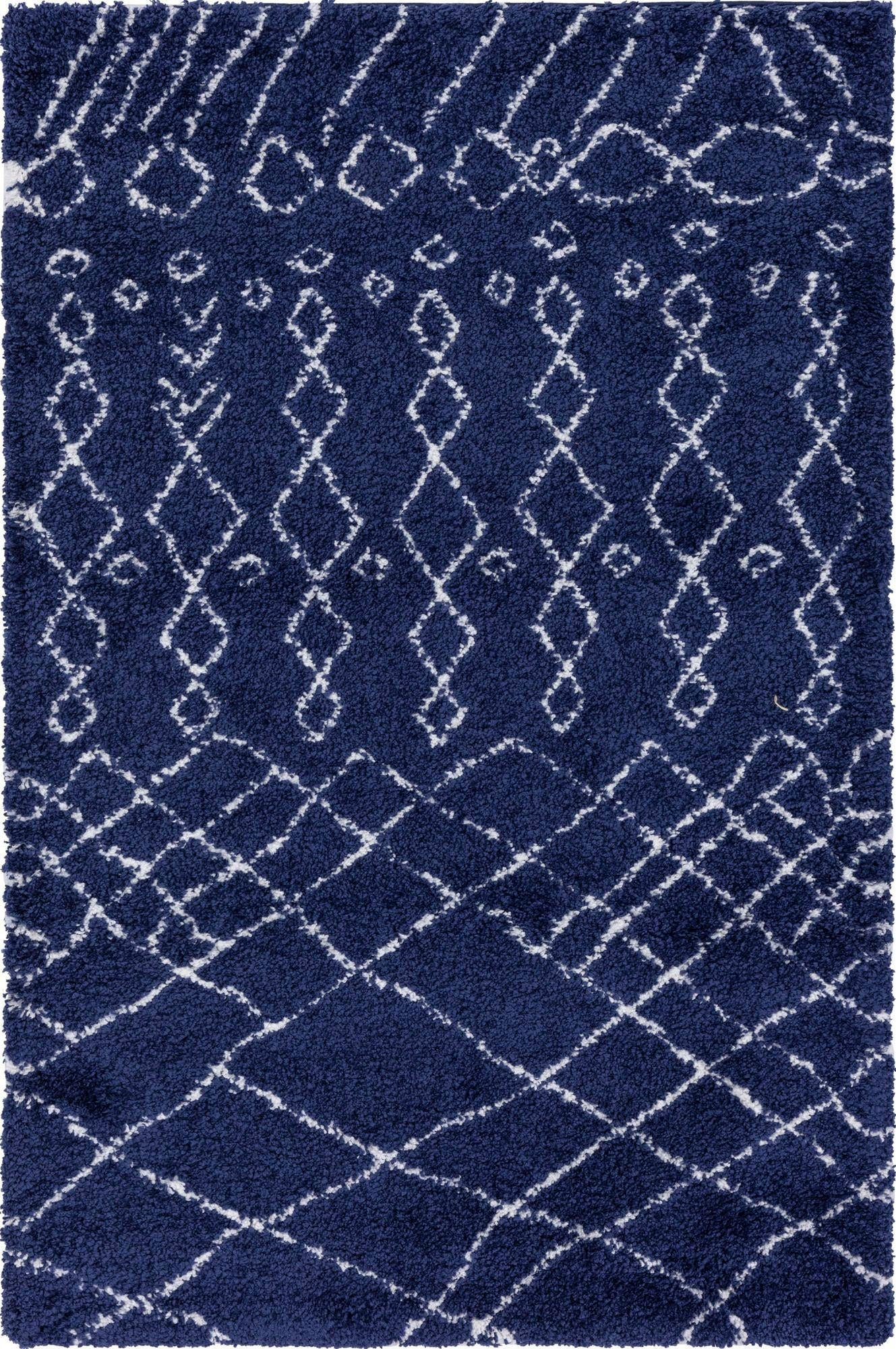 Myflair Möbel & Accessoires Hoogpolig vloerkleed Temara Shag, MAGAZIJNOPRUIMING! geweven, scandi design, ideaal in de woonkamer & slaapkamer