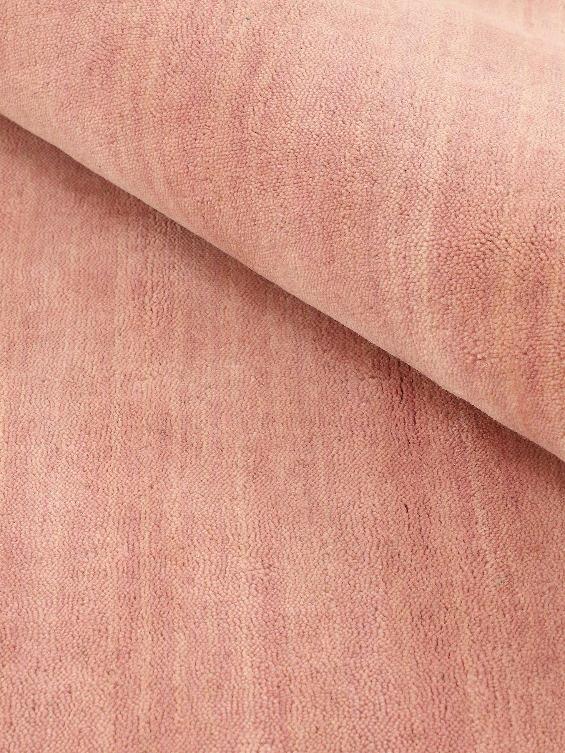 carpetfine Wollen kleed Gabbeh Uni, ook als loper verkrijgbaar