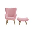 fauteuil (2 stuks) roze