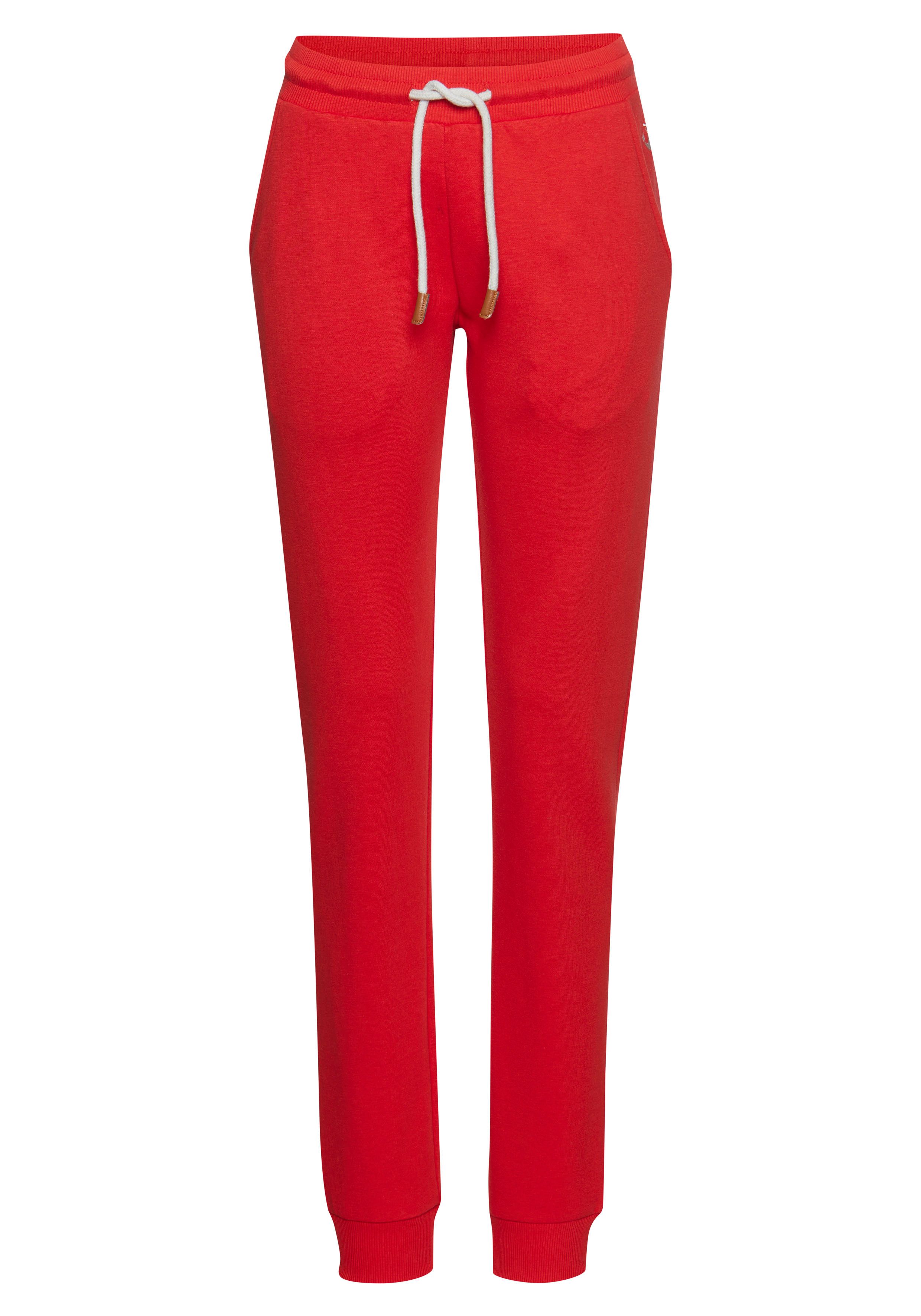 H.I.S Sweatbroek van zachte sweatstof en met ankerborduursel, loungewear