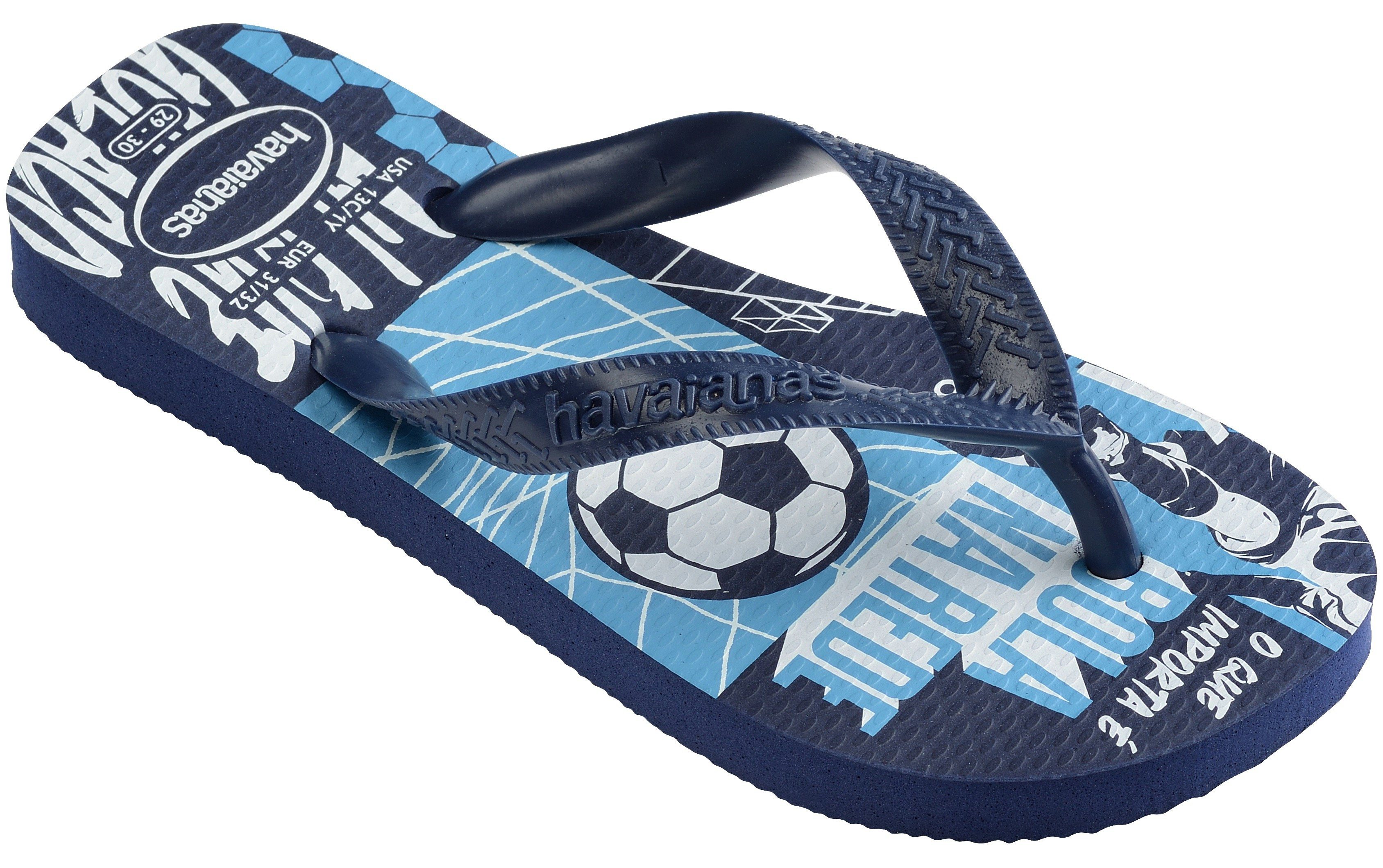 Havaianas Teenslippers KIDS ATLETHIC , zomerschoenen, badschoen, vakantie, met coole sportprint