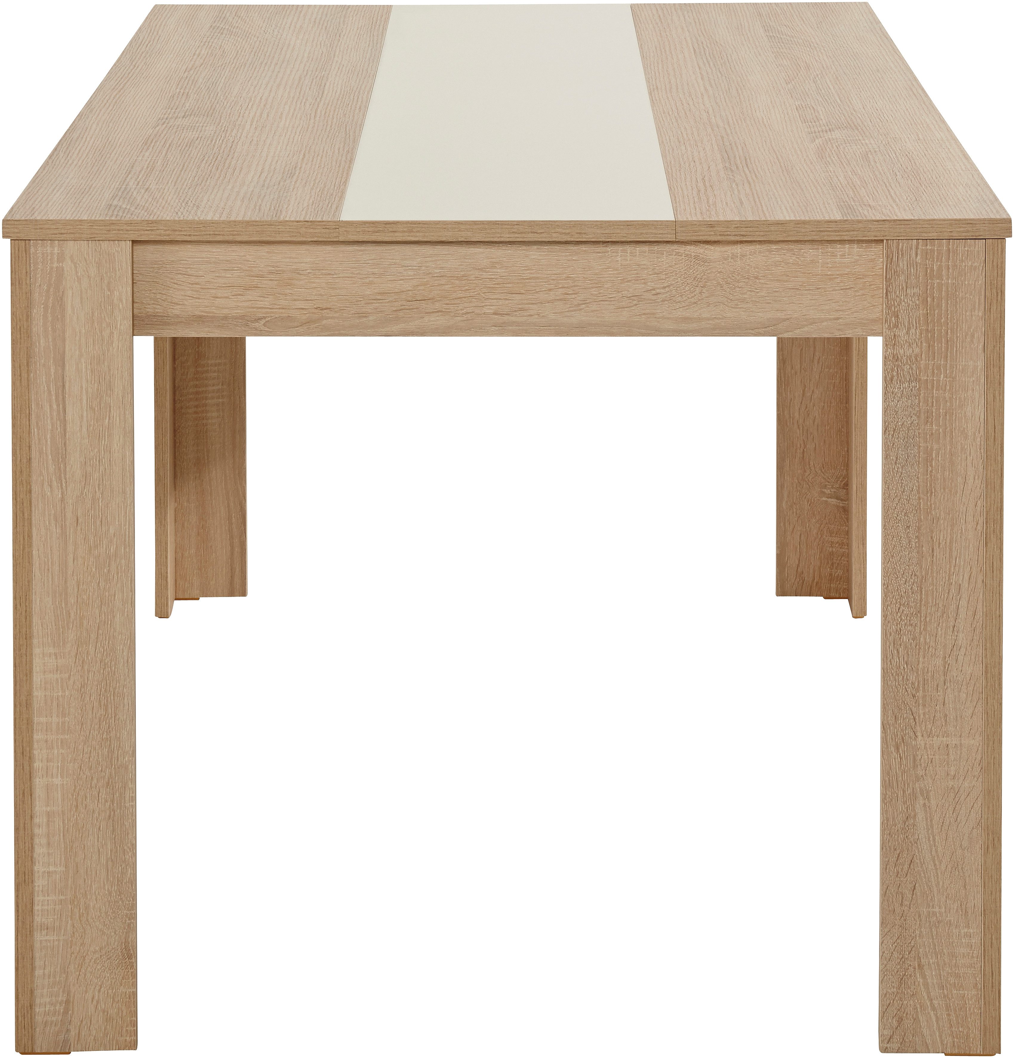 Home affaire Eettafel Pluto Inlegblad keerbaar