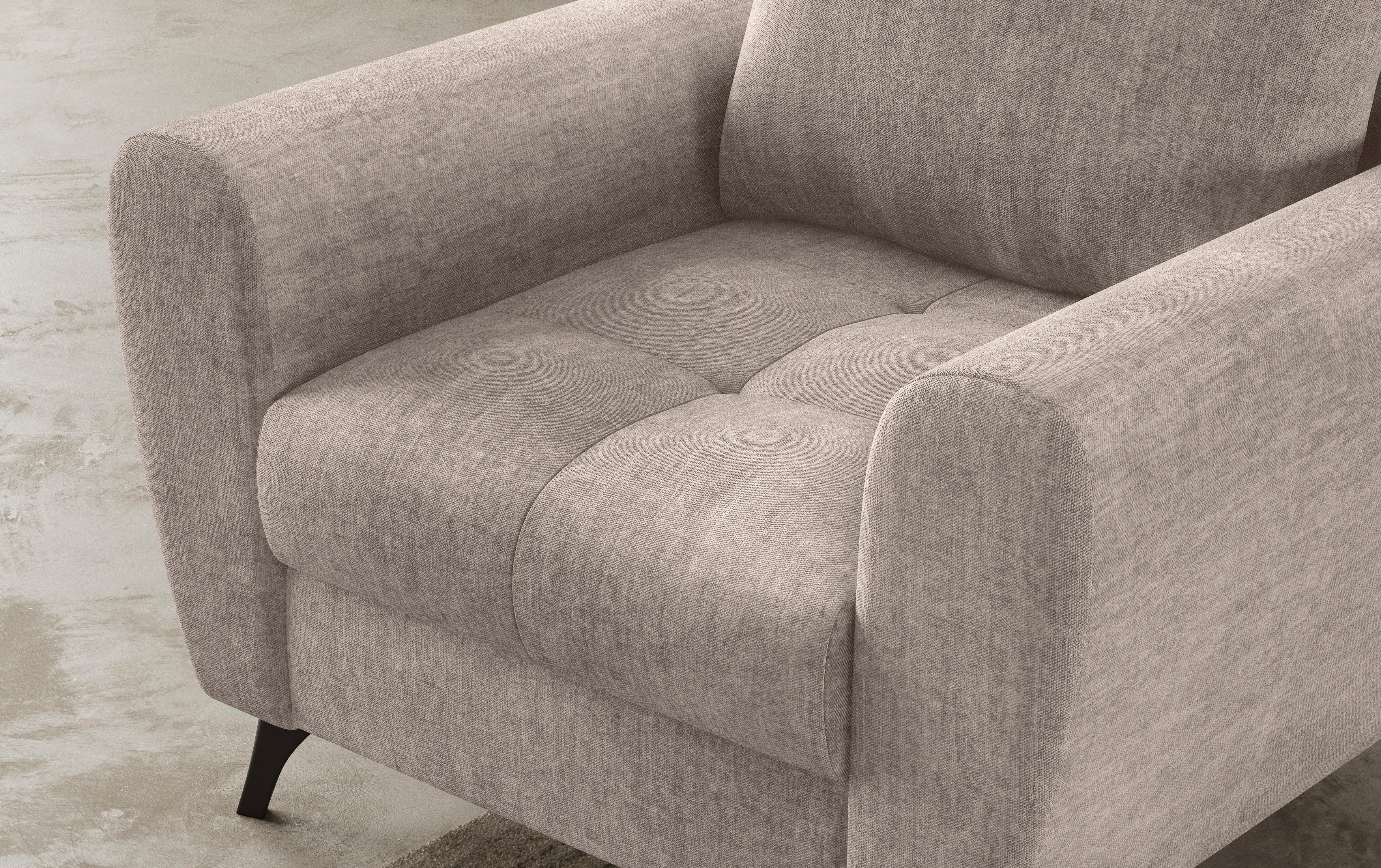 Mr. Couch Fauteuil Blackburn II Geschikt voor de set, optioneel met koudschuim