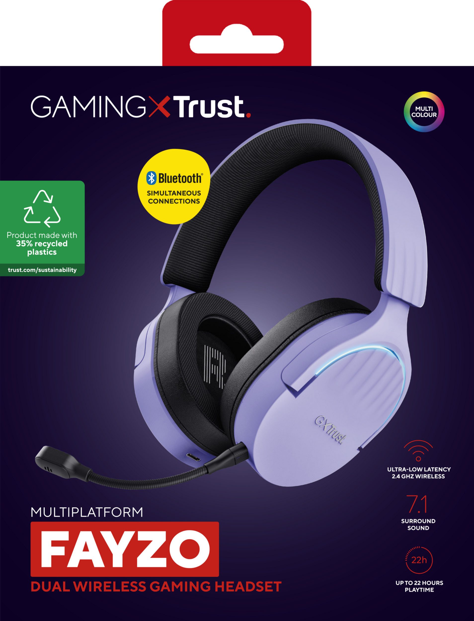 Trust Gaming-headset GXT491 Fayzo