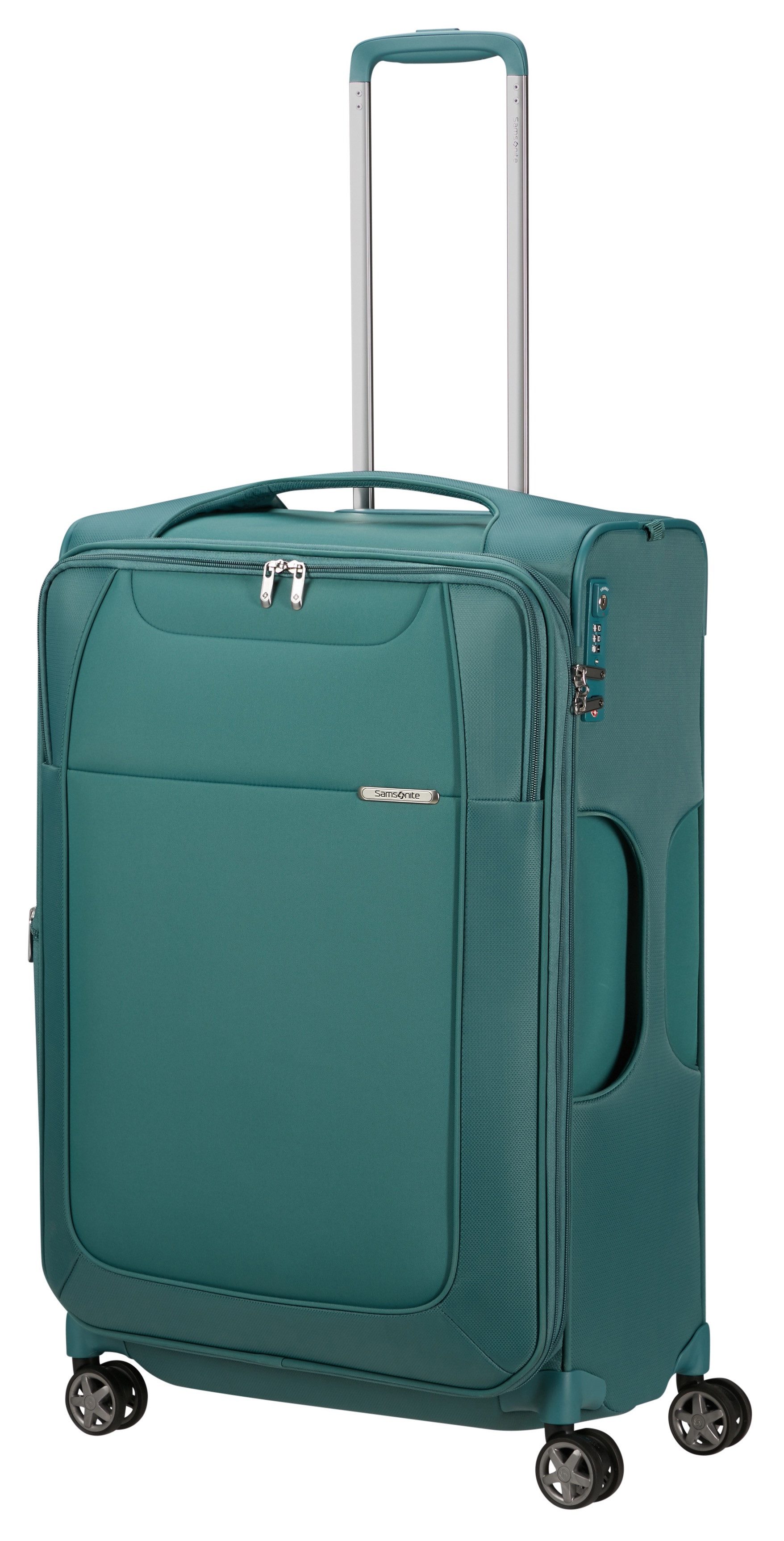 Samsonite Zachte bagage trolley D'LITE Harde koffer reiskoffer TSA-cijferslot in klassiek ontwerp