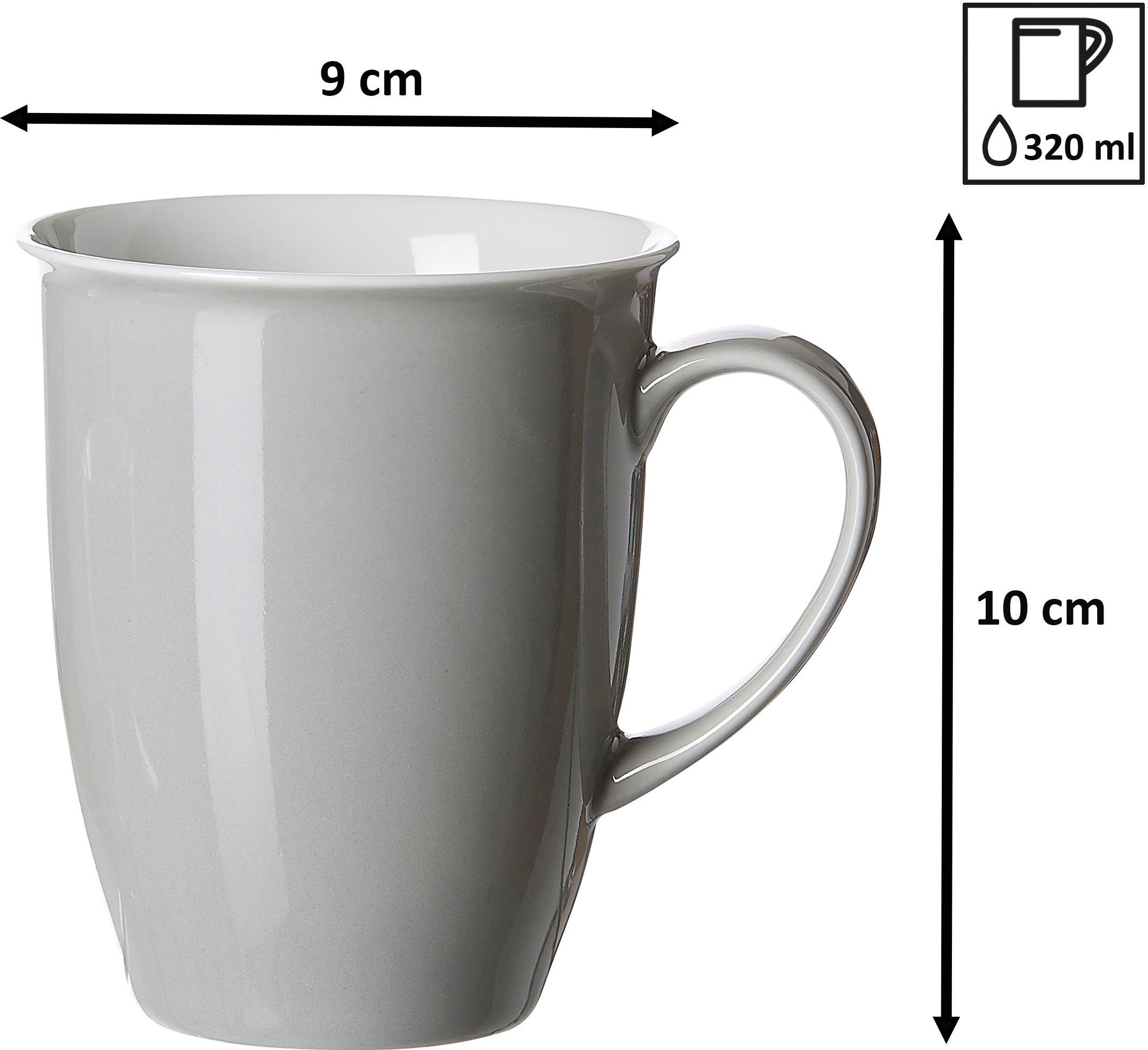 Ritzenhoff & Breker Beker Doppio (set, 4-delig)