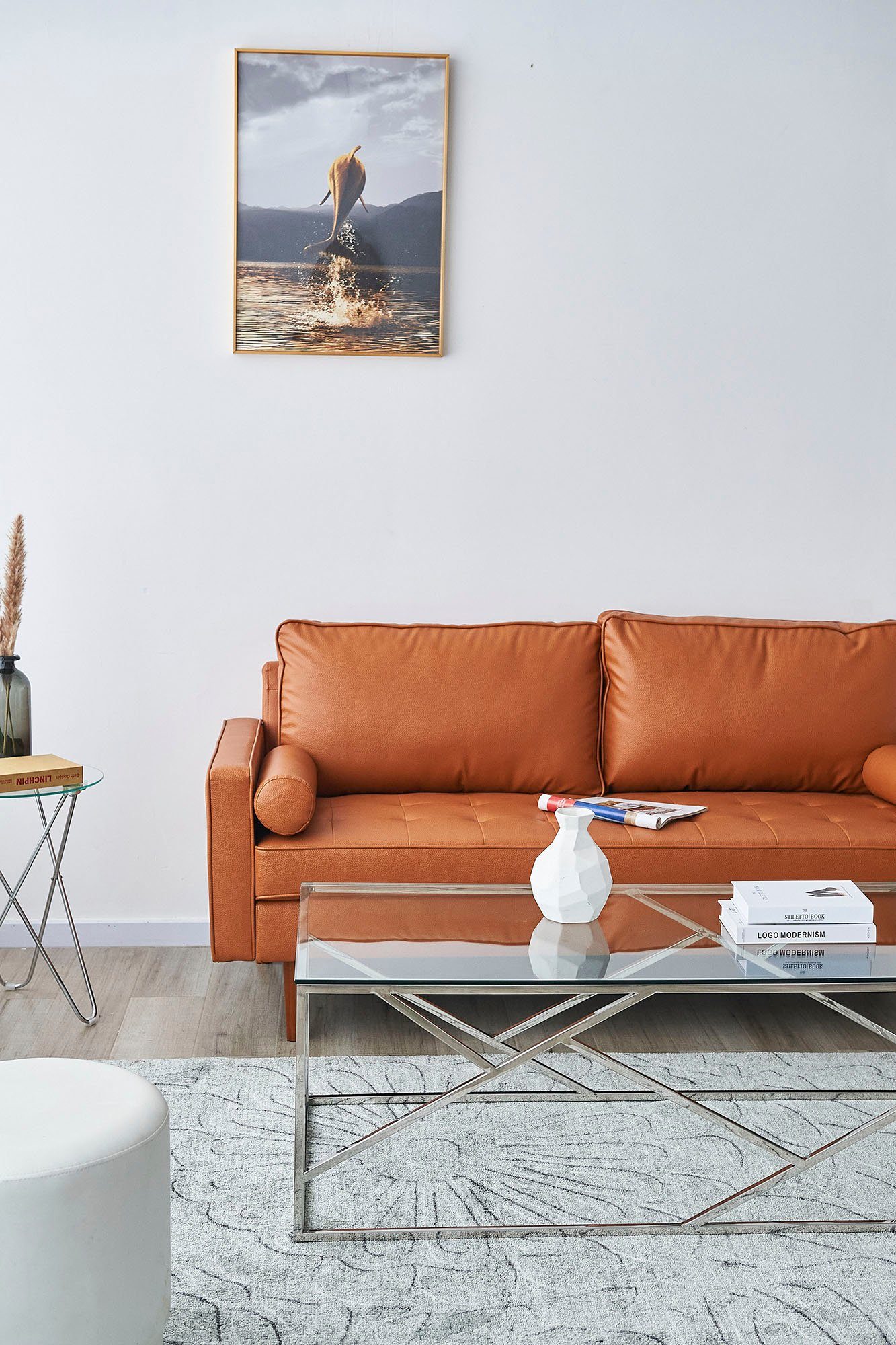 SalesFever Salontafel Frame gemaakt van roestvrij edelstaal