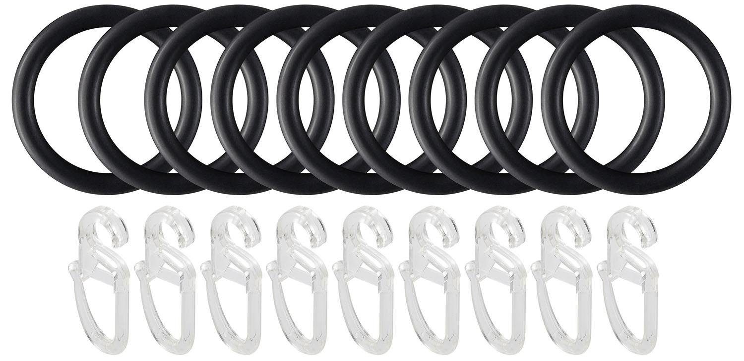 Good Life Gordijnring Elma voor gordijnroedes tot ø 16 mm (set, 10 stuks)