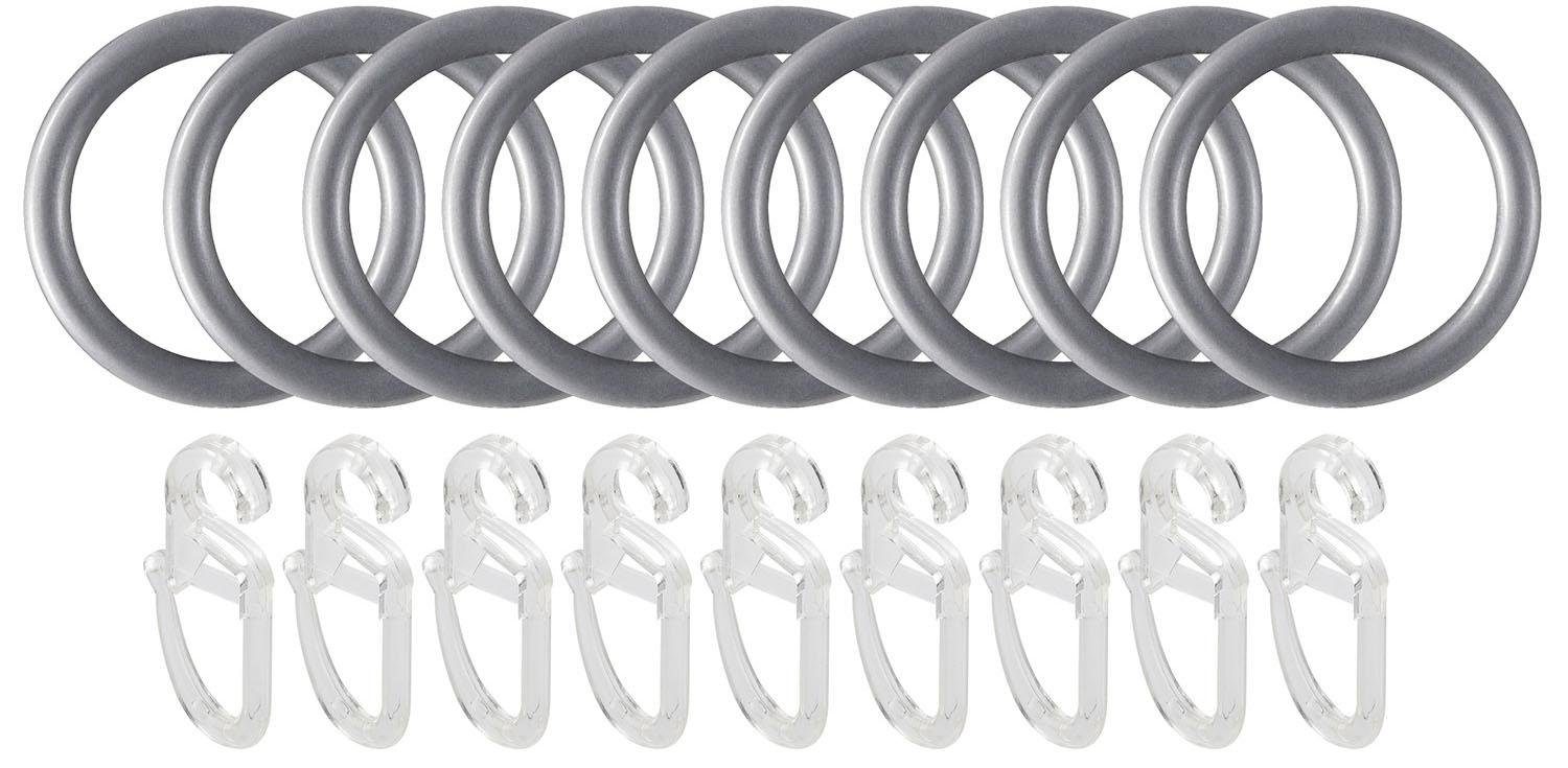 Good Life Gordijnring Elma voor gordijnroedes tot ø 16 mm (set, 10 stuks)