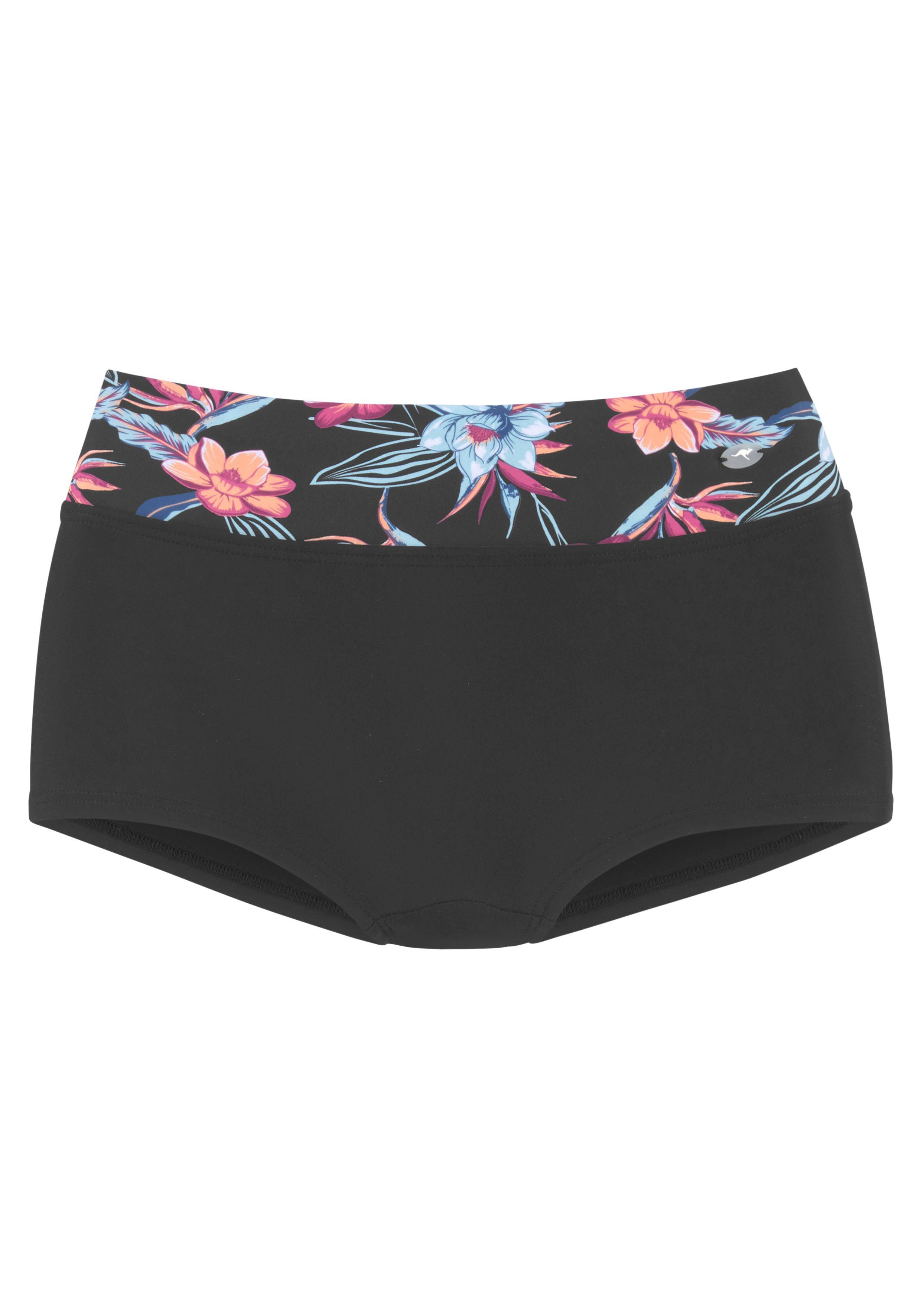 KangaROOS Bikini-hotpants Agave met bedrukte boord