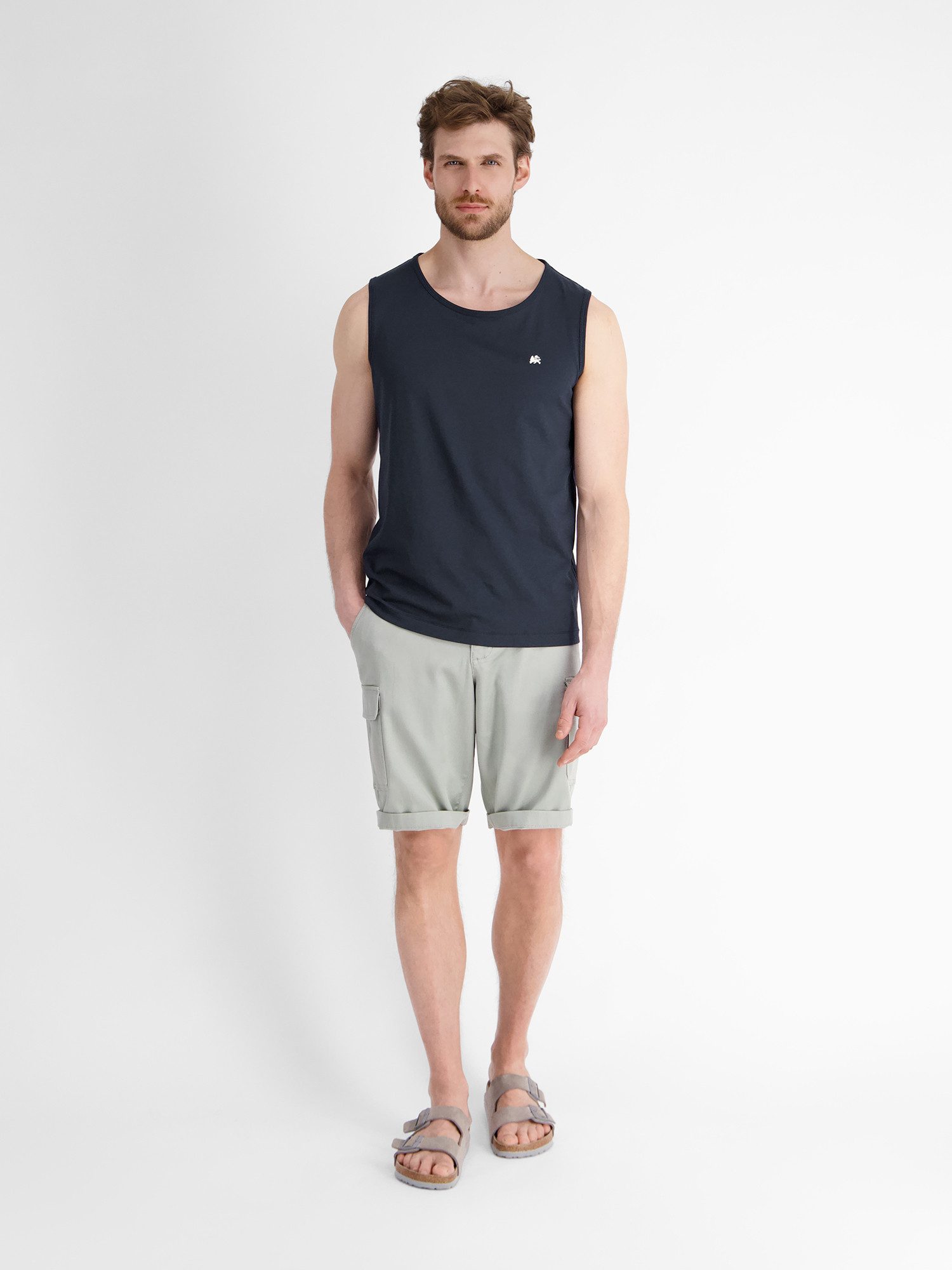 Lerros Muscle-shirt LERROS zomers tanktop voor heren