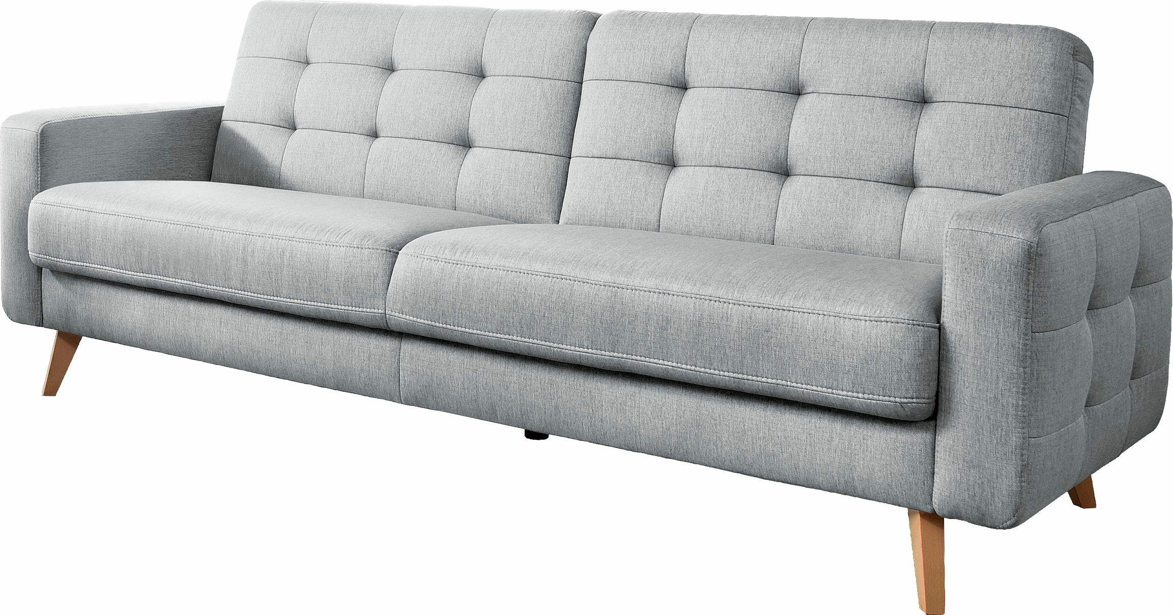 exxpo - sofa fashion 3-zitsbank Nappa, compact en comfortabel, handig, tijdloos design, L-vorm